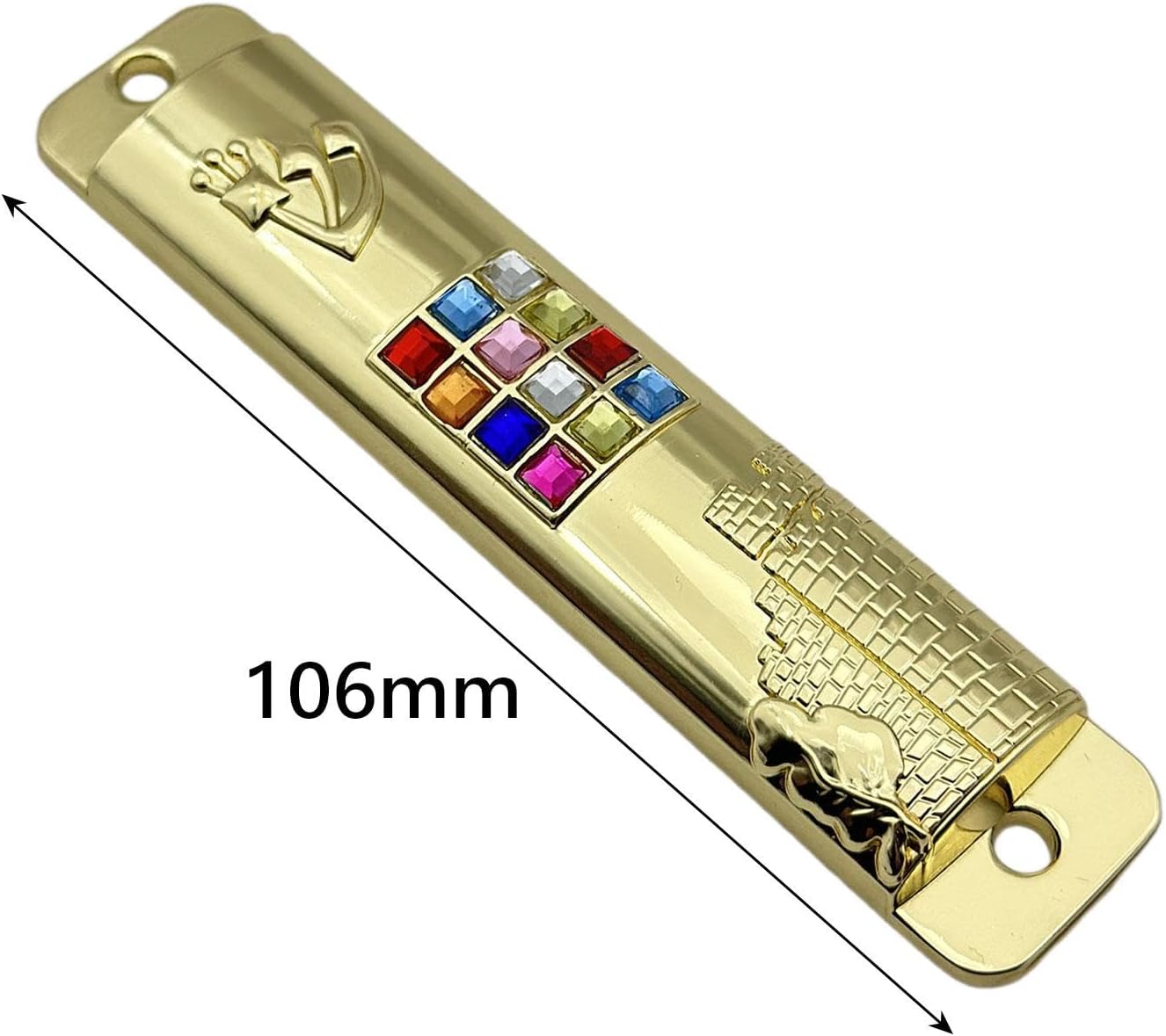 5 Piece Mezuzah Plaque for Door Home Decoration