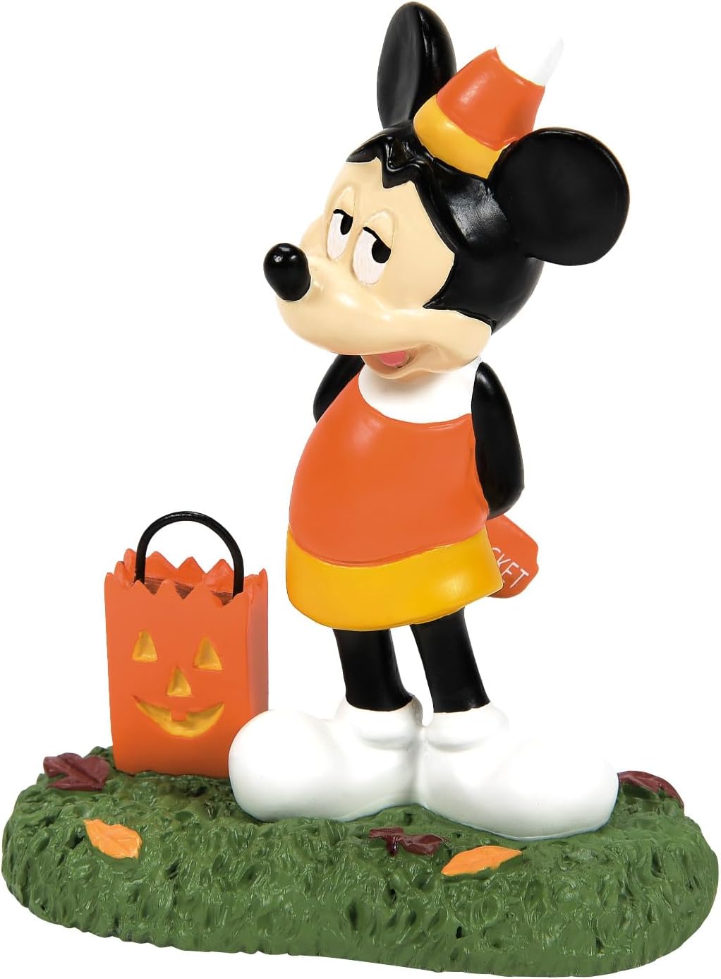 Department 56 Disney Village Halloween Mickey Mouse Buys a Ticket Figurine