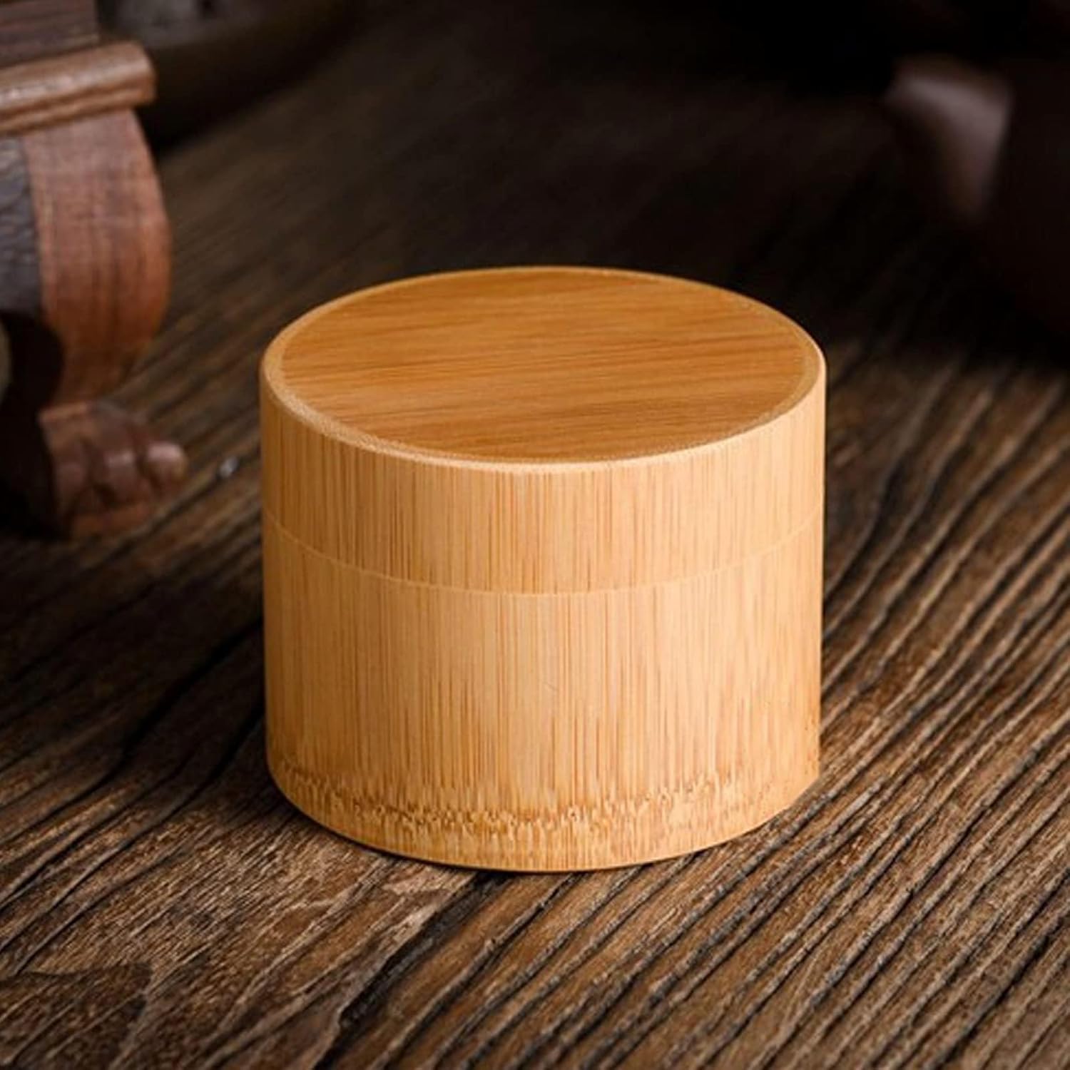 Small Bamboo Cremation Urn for Ashes Keepsake Tube