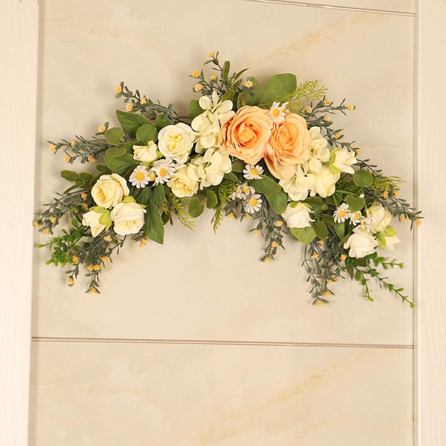 Floral Swag Decor for Doors and Walls