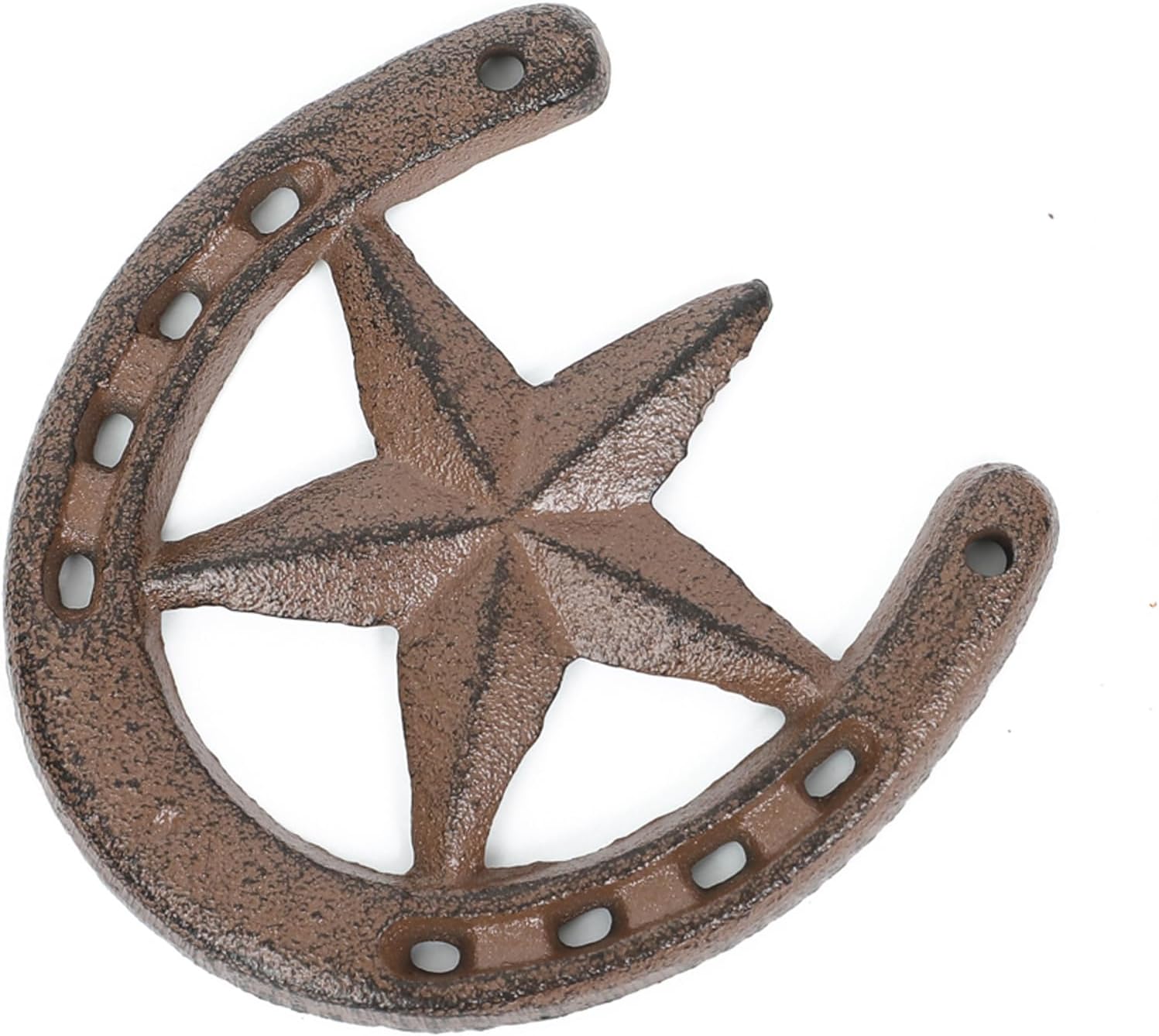 Parceria Cast Iron Horseshoe Star Wall Decor