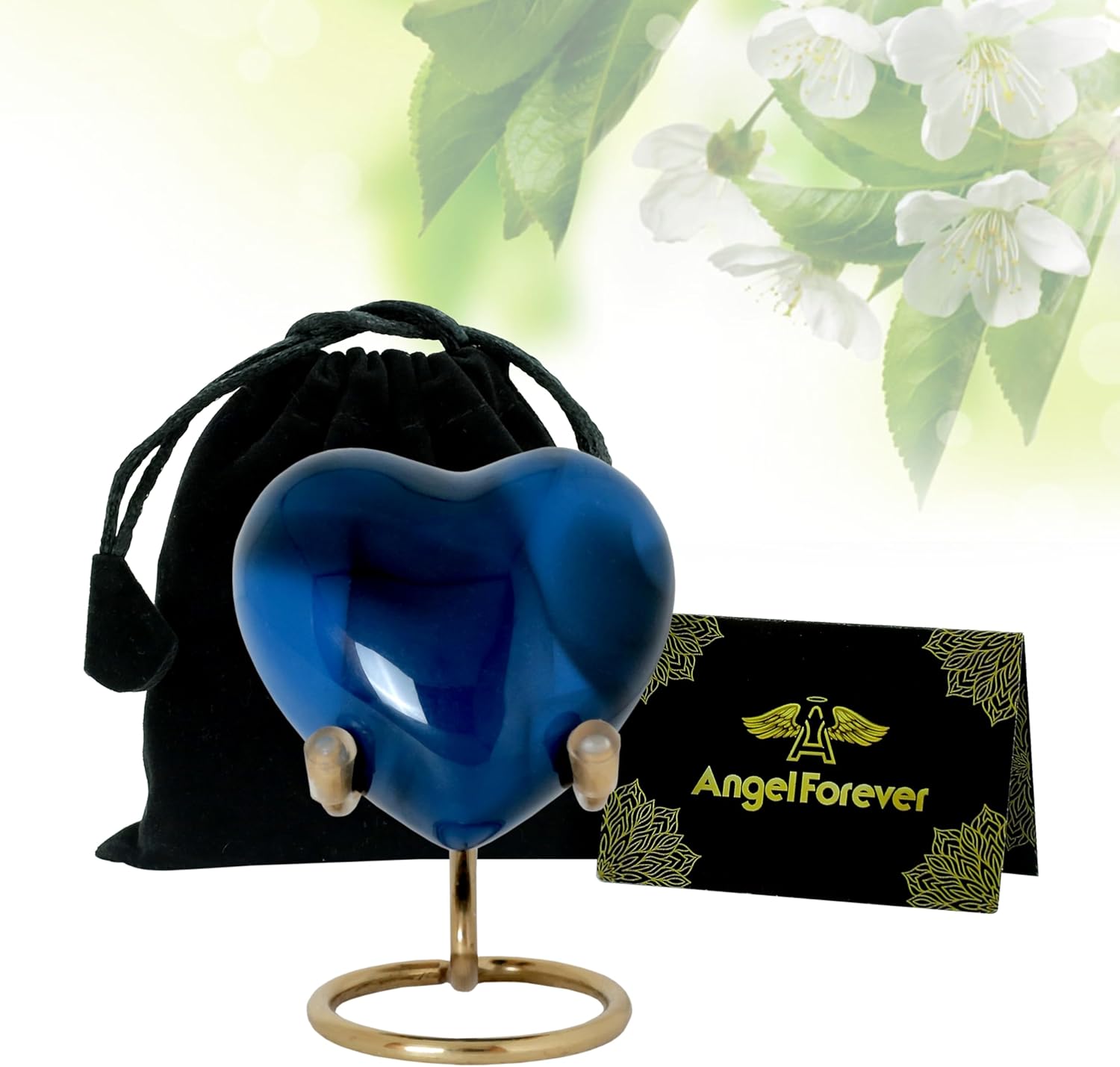 Heart Urn for Human Ashes - Mini Keepsake Cremation Urn