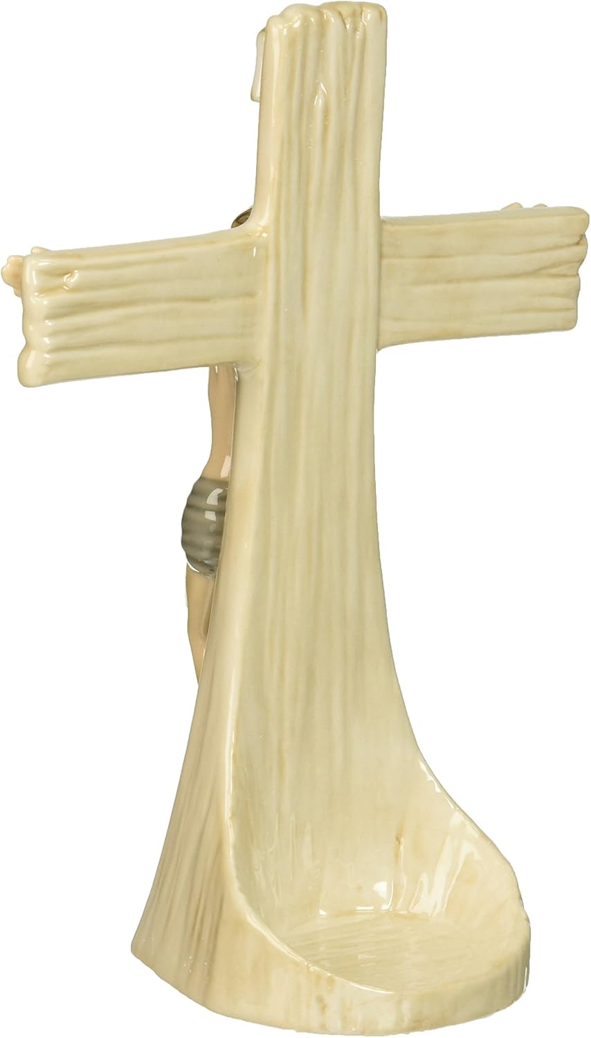 Cosmos 2040 Fine Porcelain Jesus Figurine Tea Light Holder