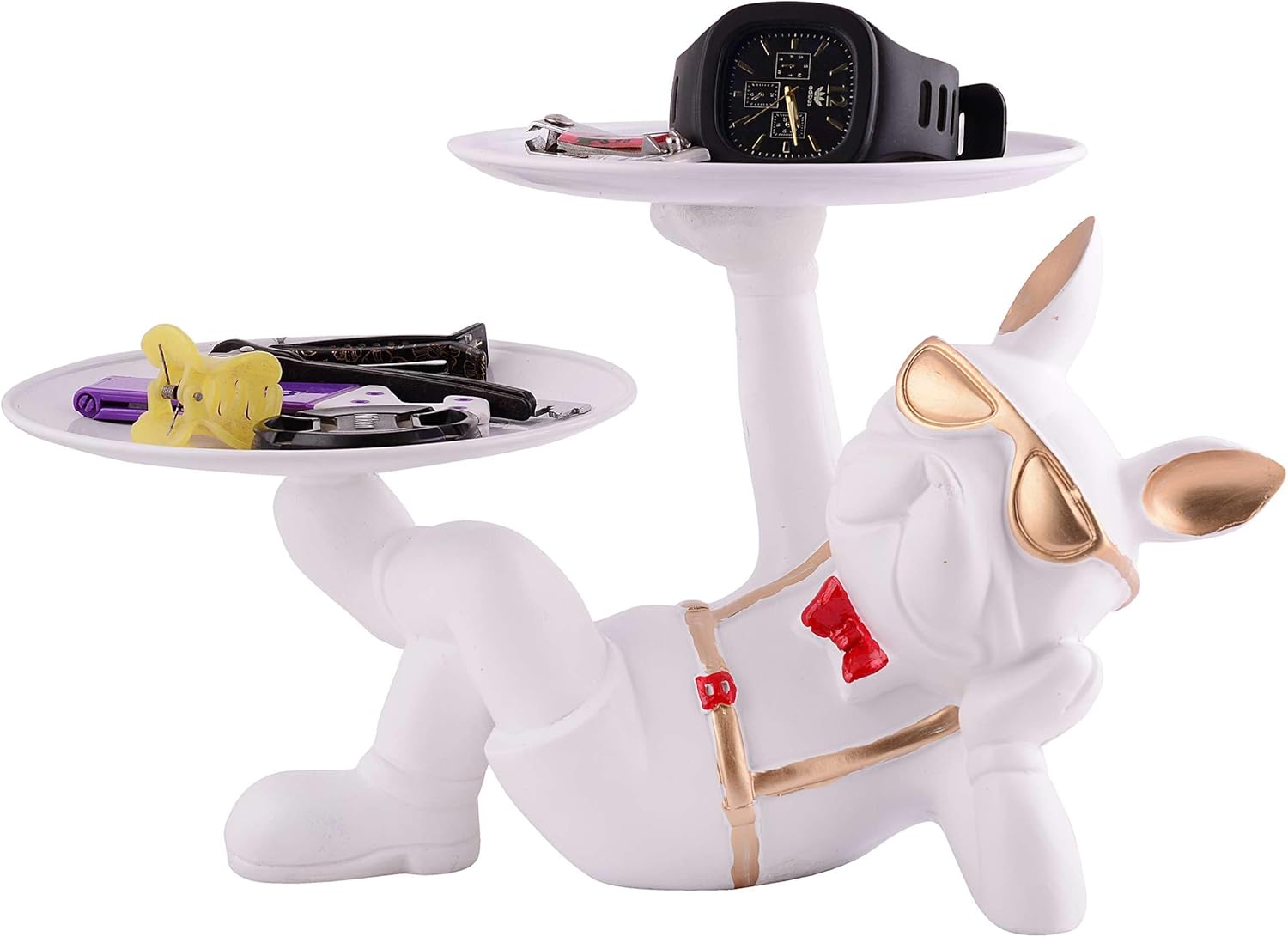 Cute Resin Dog Statue Decor for Home Office
