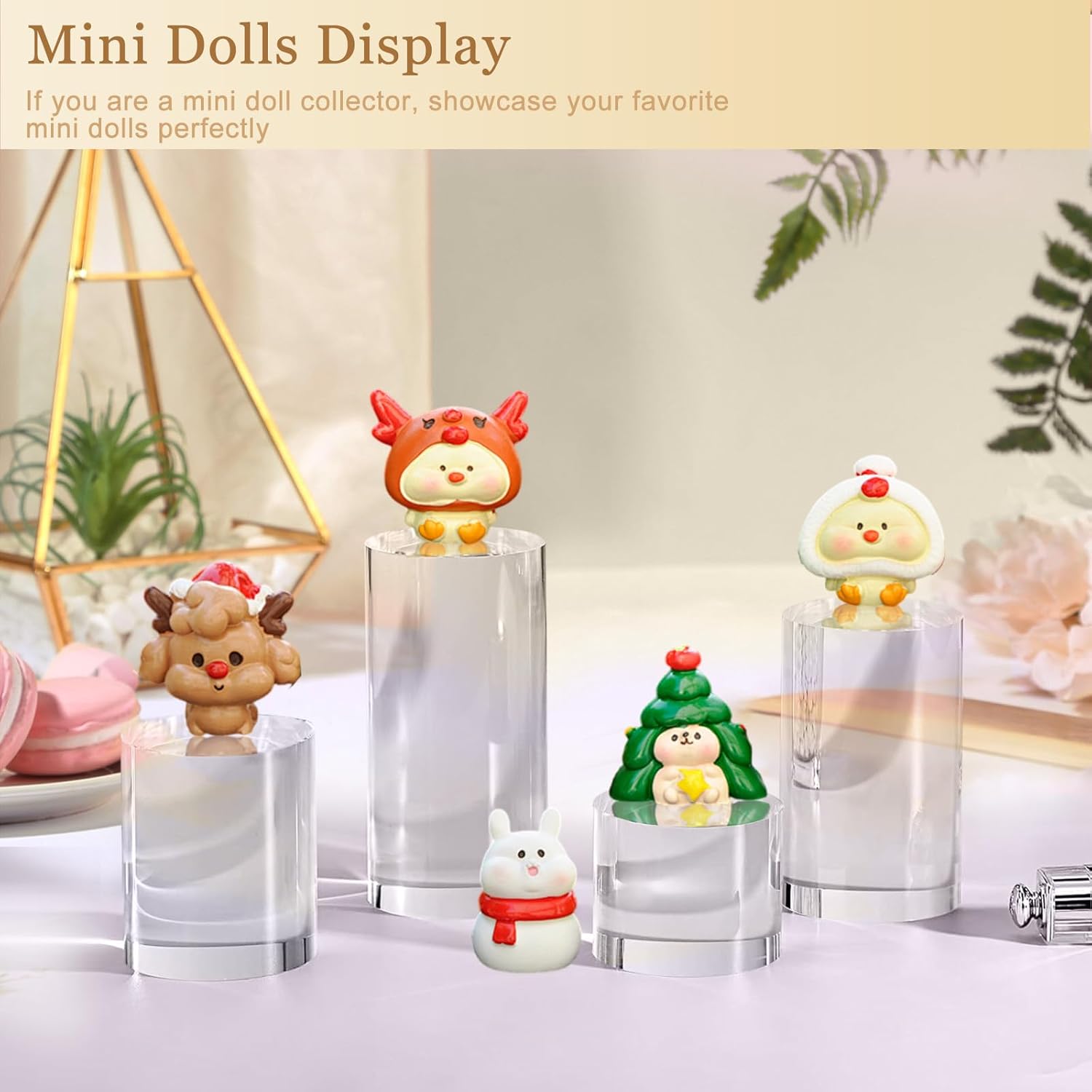 4Pcs Acrylic Blocks for Display