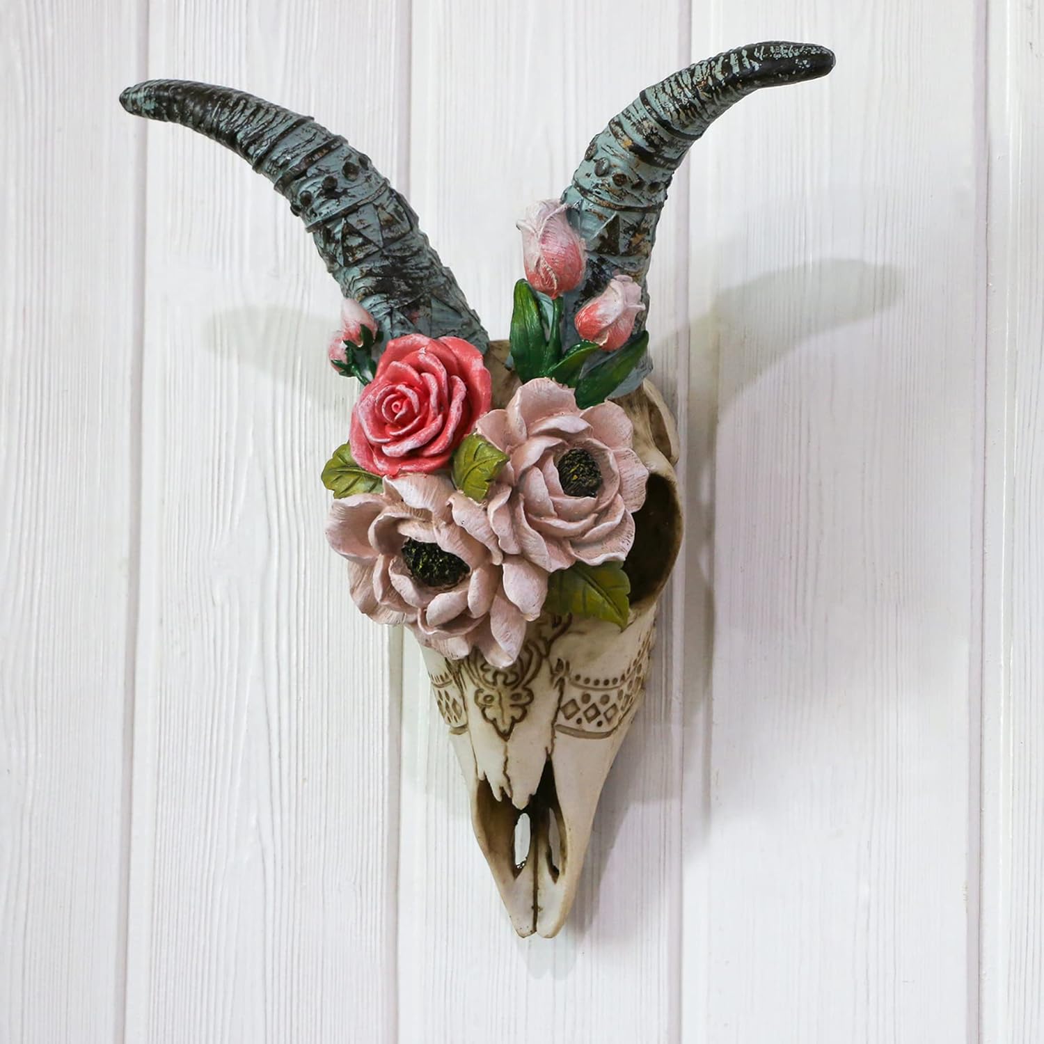 Alikiki Animal Ram Skull Wall Decor