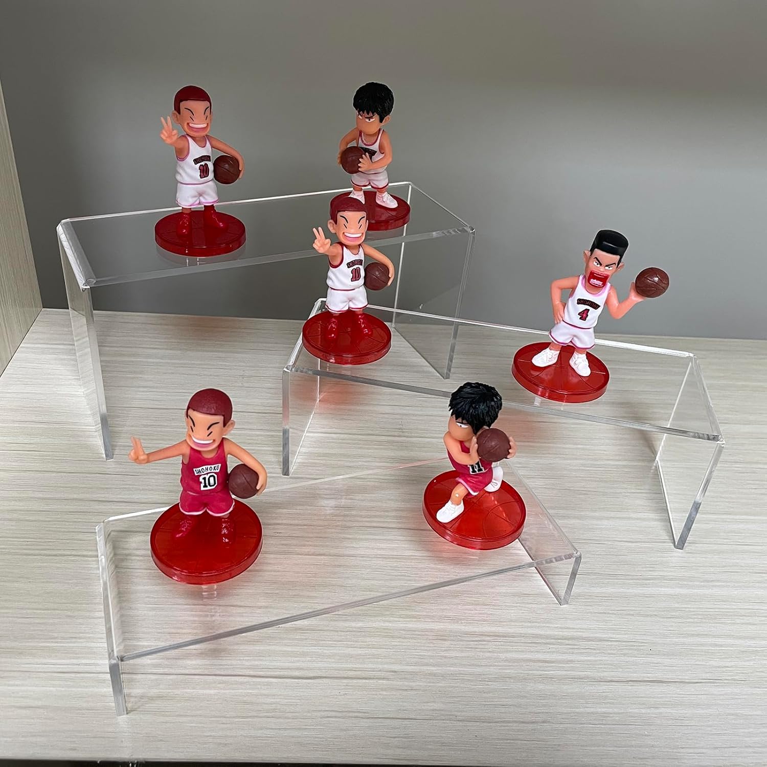 OLACHIKKO Acrylic Riser Display Stands 2 Set