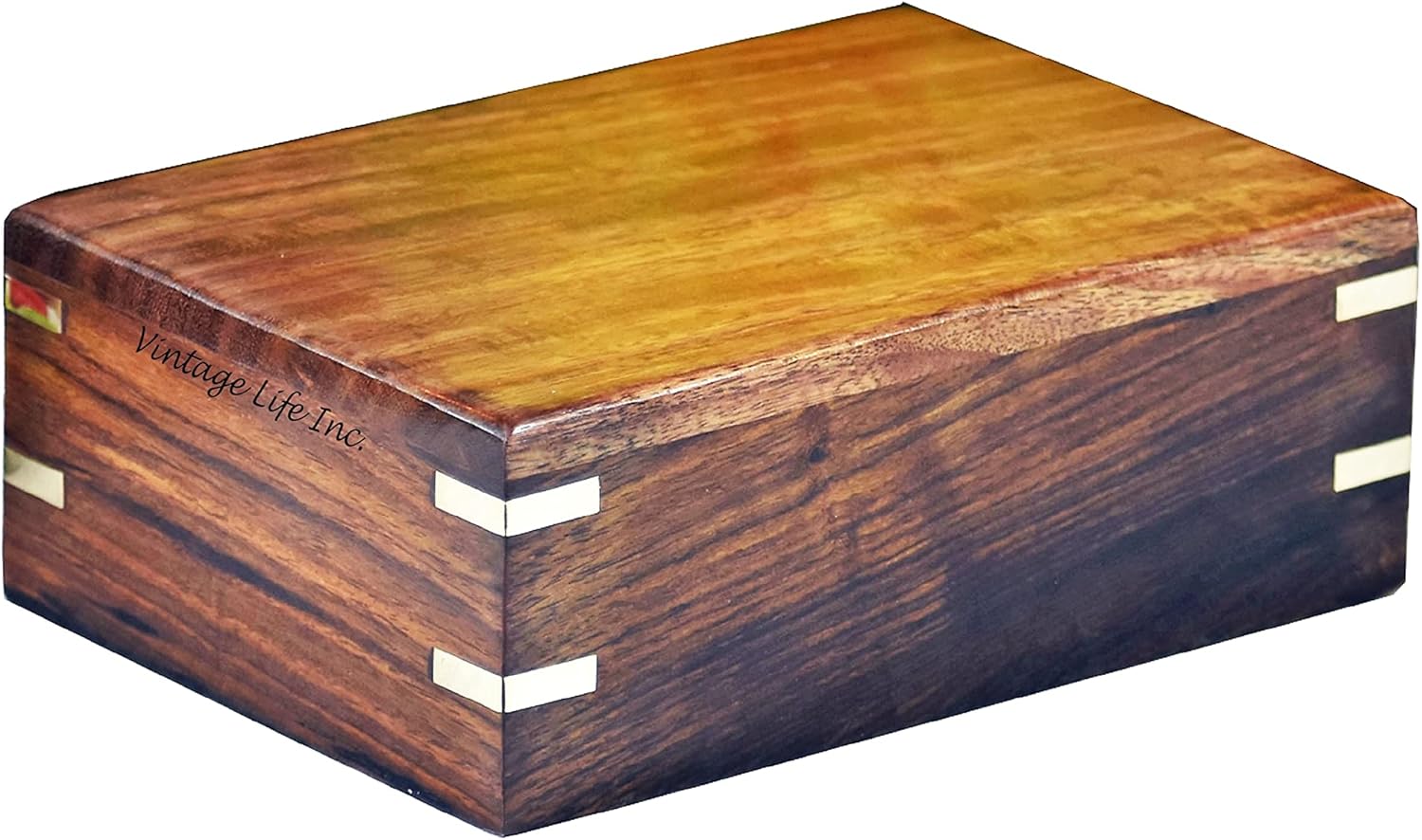 Handmade Rosewood Cremation Urn for Human Ashes