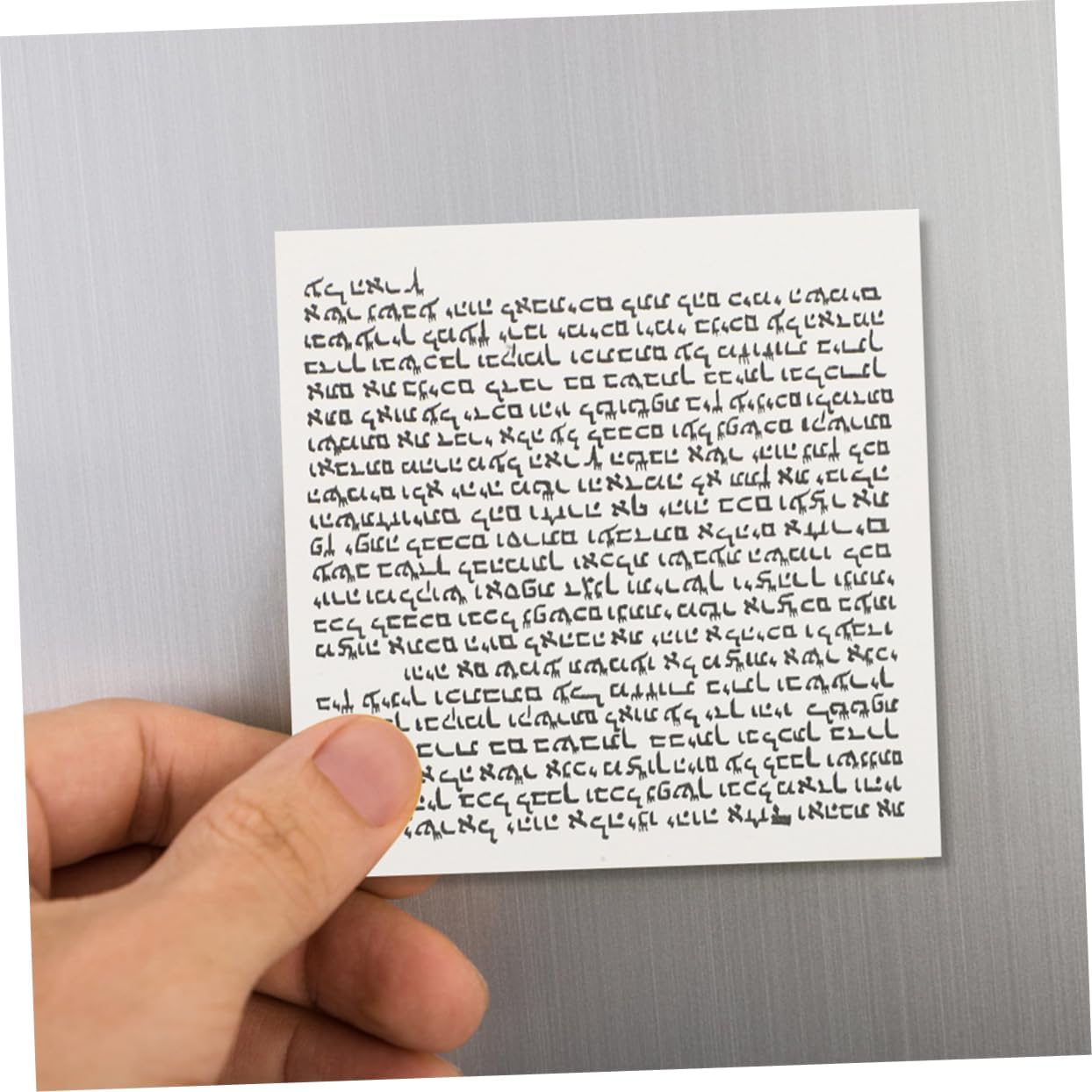 Unomor 100pcs Mezuzah Scroll for Door Blessing