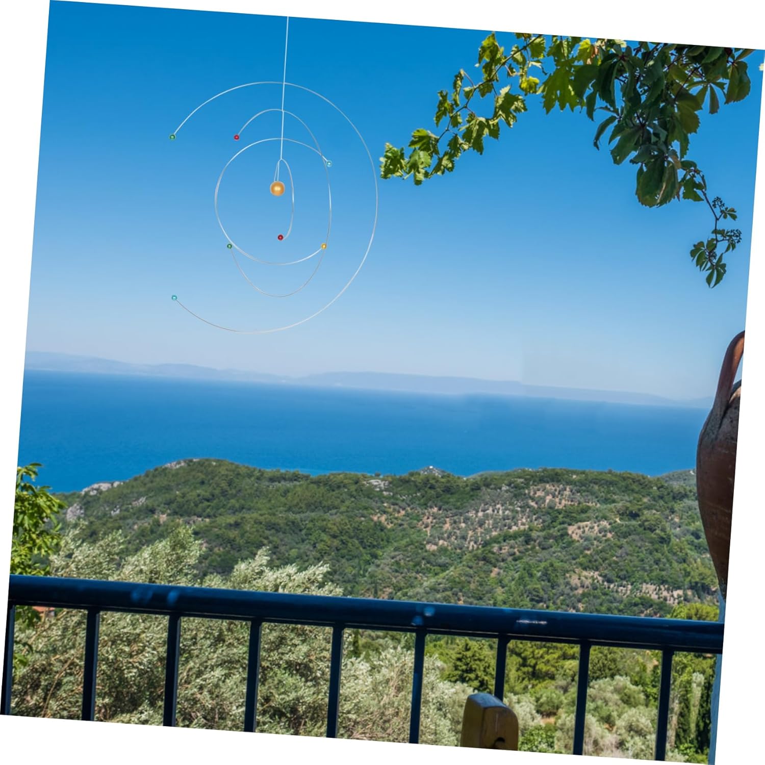 ABOOFAN Balanced Dynamic Solar System Wind Chime Mobile