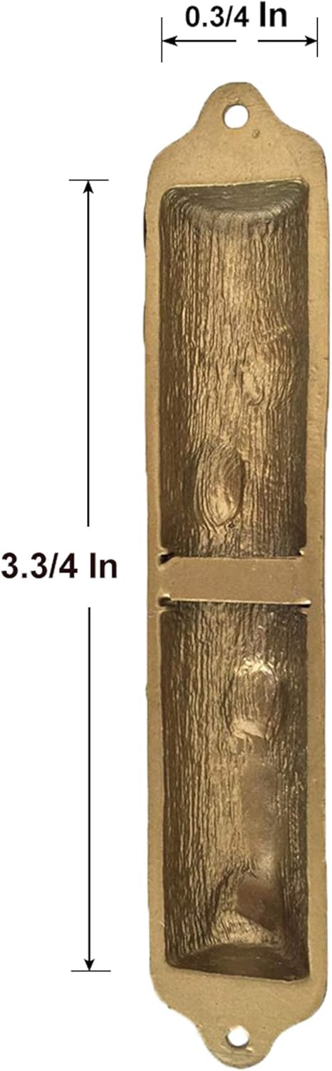 Modern Pomegranate Mezuzah Cover 4 Inch Door Blessing