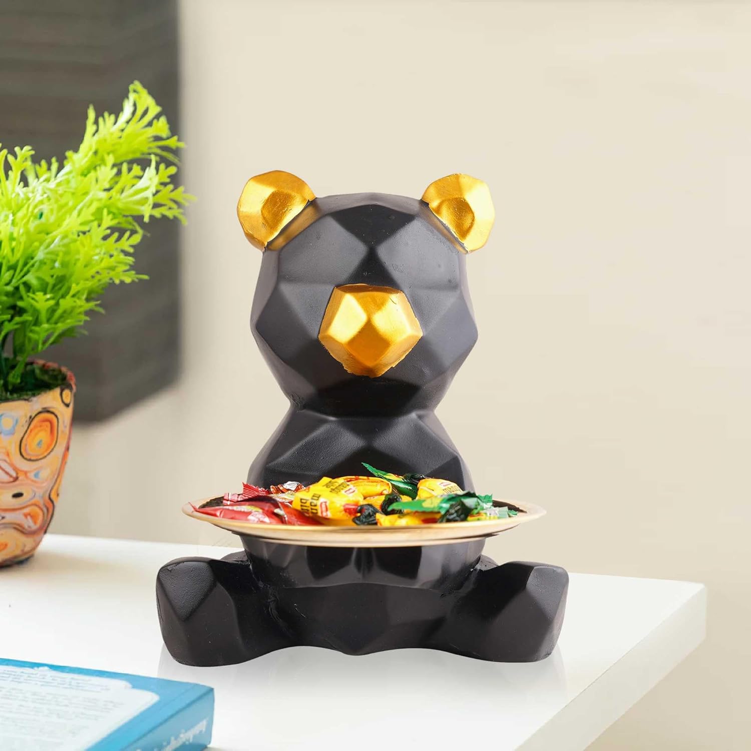 ZainArtistry Cool Dog Sculpture Home Decor Statue