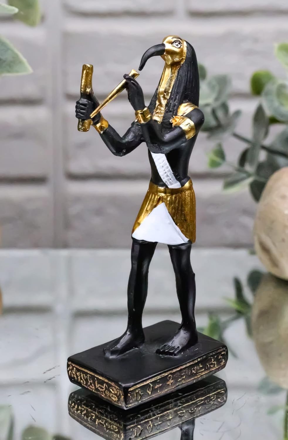 Ebros Gift Thoth God Miniature Figurine Egyptian Deity