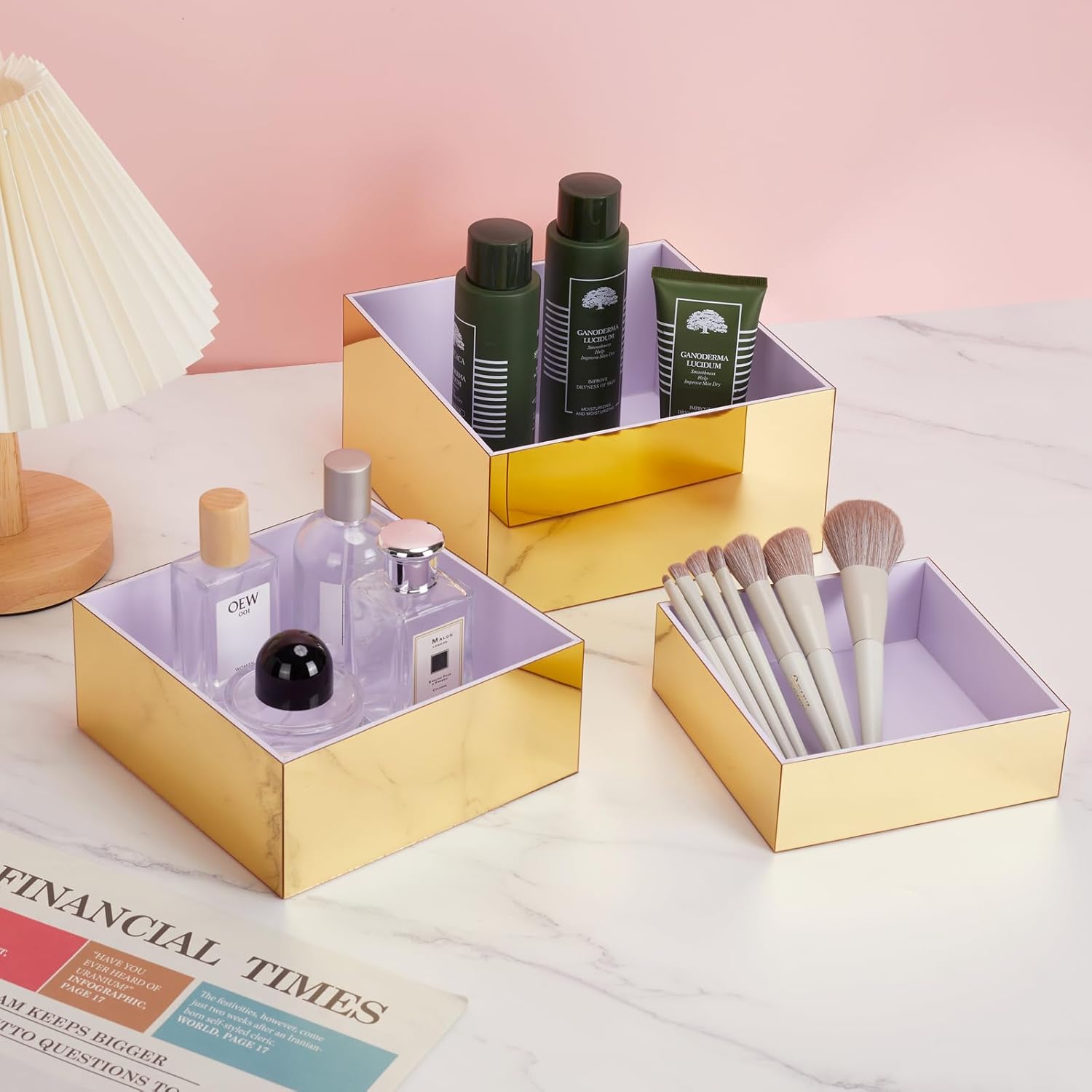 Acrylic Risers Display 5 Pcs for Jewelry and Food