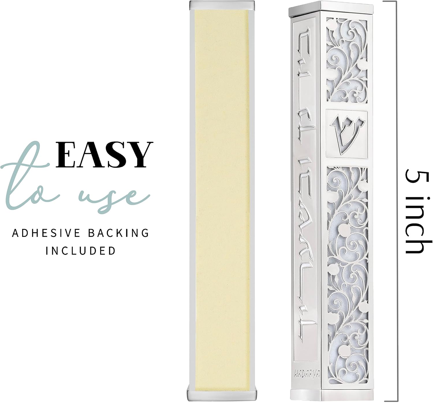 SURI Mezuzah Door Ornament - Modern Jerusalem Design