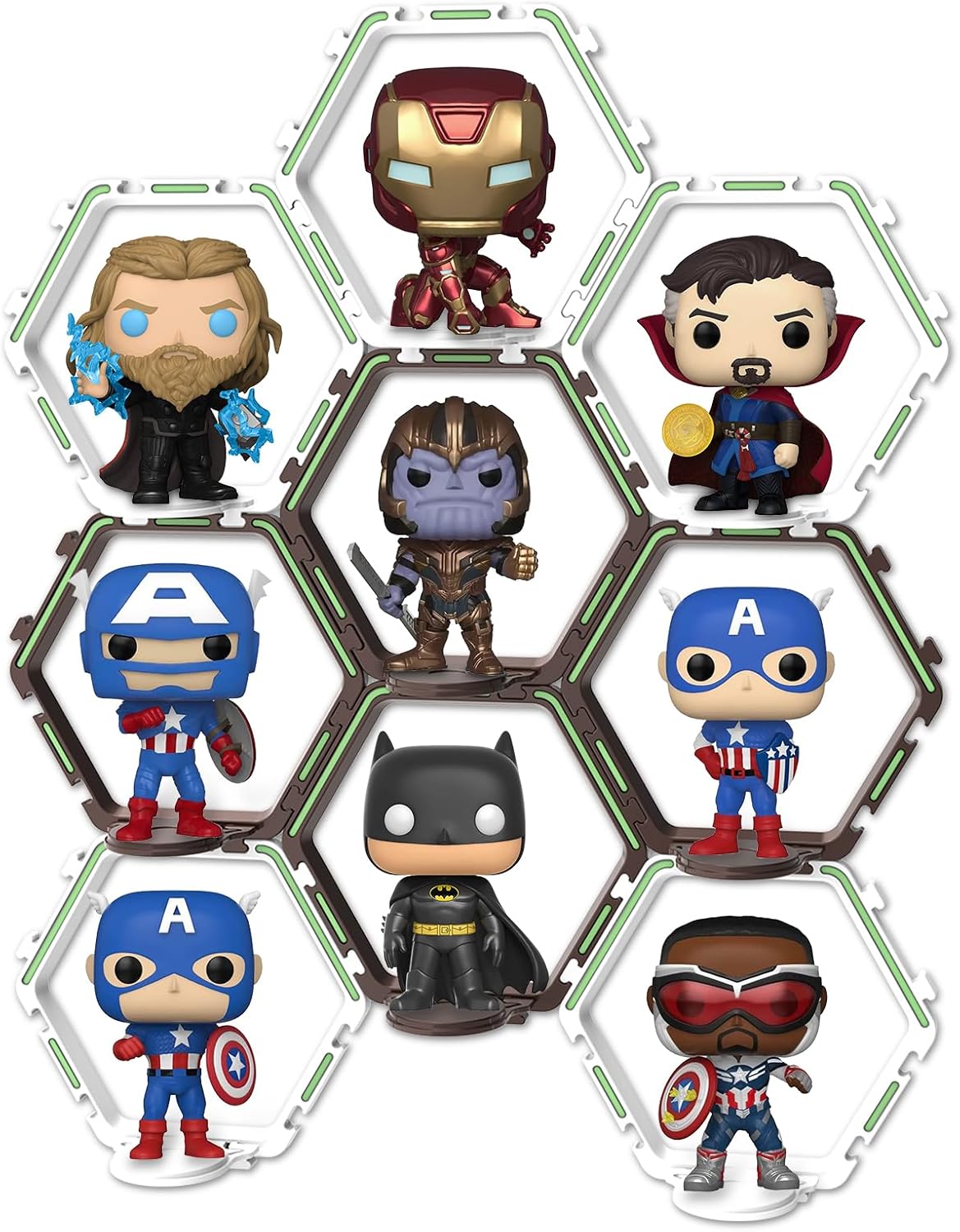 YODAR 9 Piece Riser Display Shelf for Funko POP Figures