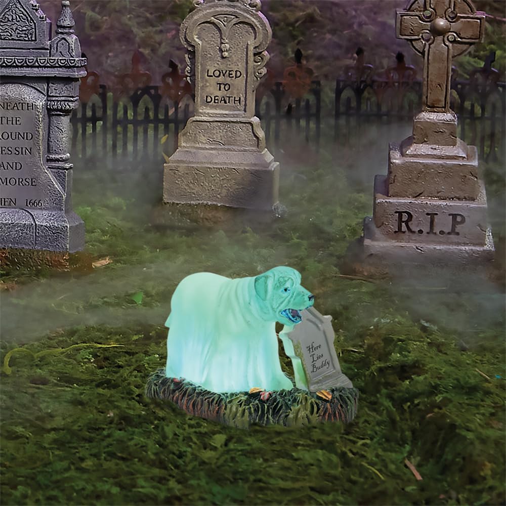 Department 56 Halloween Buddy Ghost Lit Figurine - 18 Inch Collectible