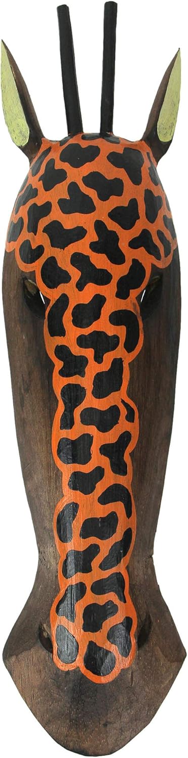 Things2Die4 Hand-Painted Giraffe Wall Sculpture