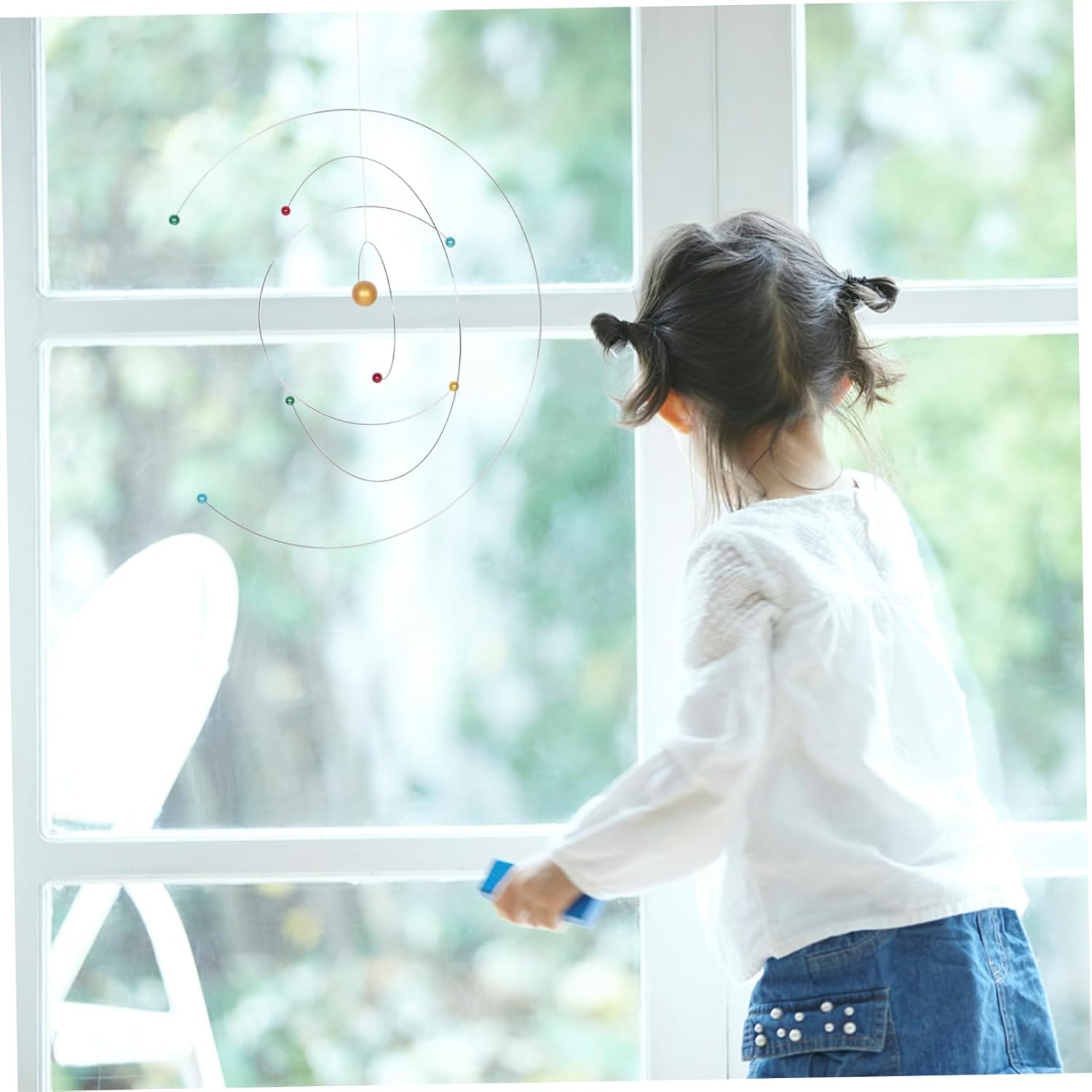 Educational Solar System Mobile Science Decor for Home