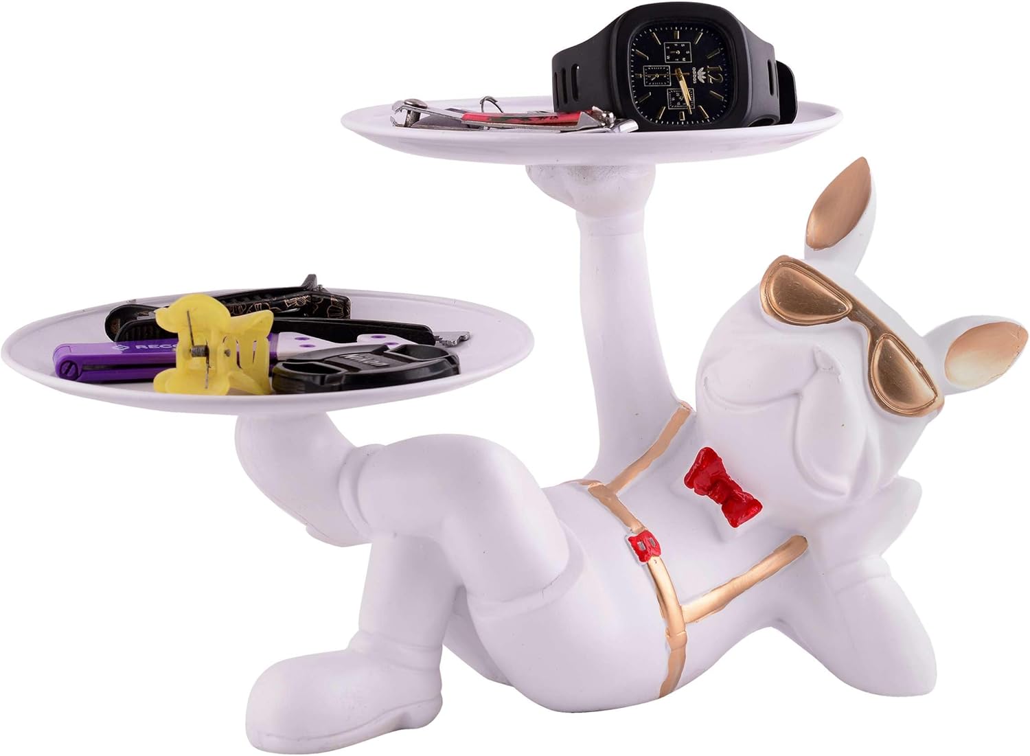 Cute Resin Dog Statue Decor for Home Office