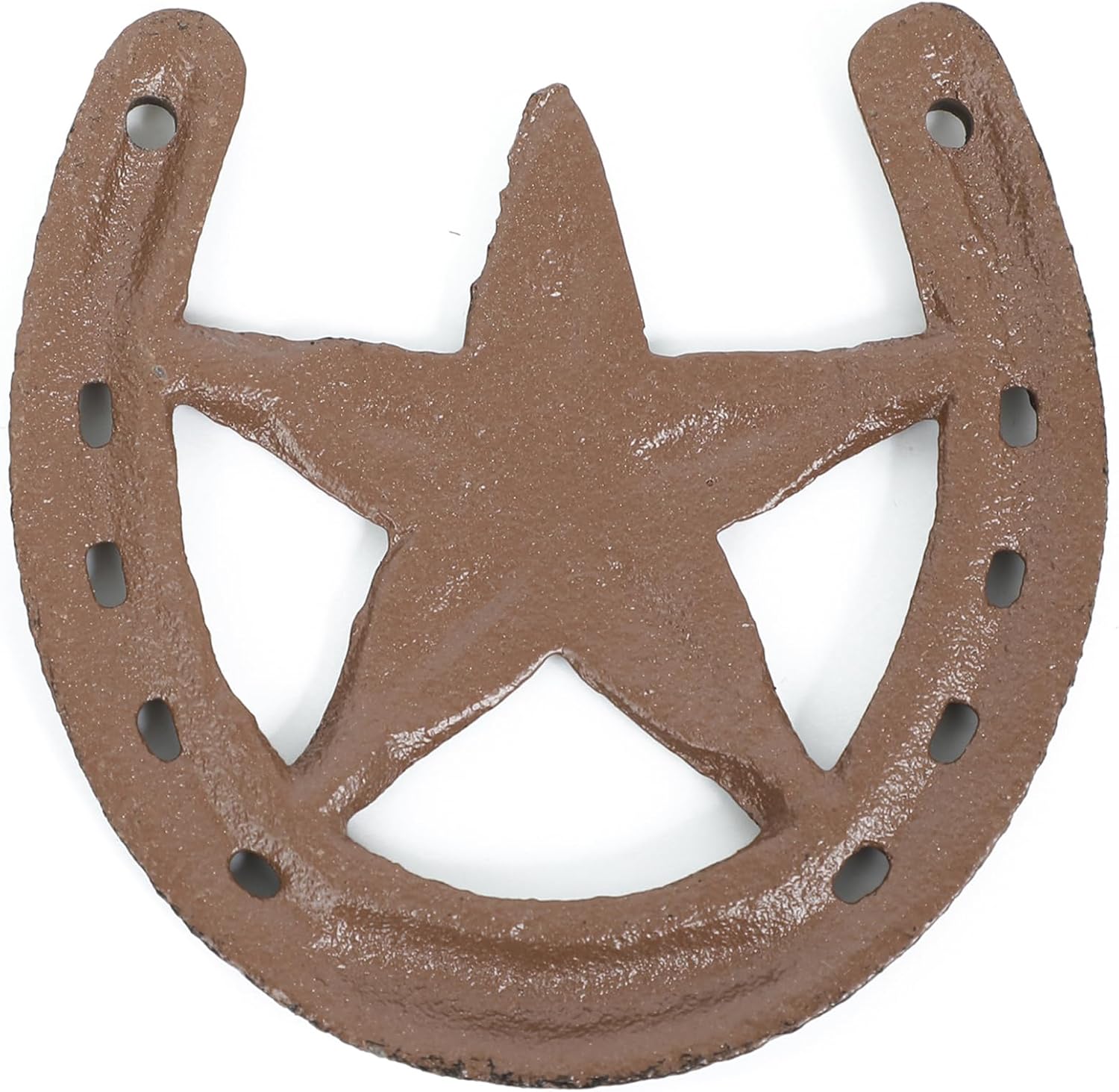 Parceria Cast Iron Horseshoe Star Wall Decor
