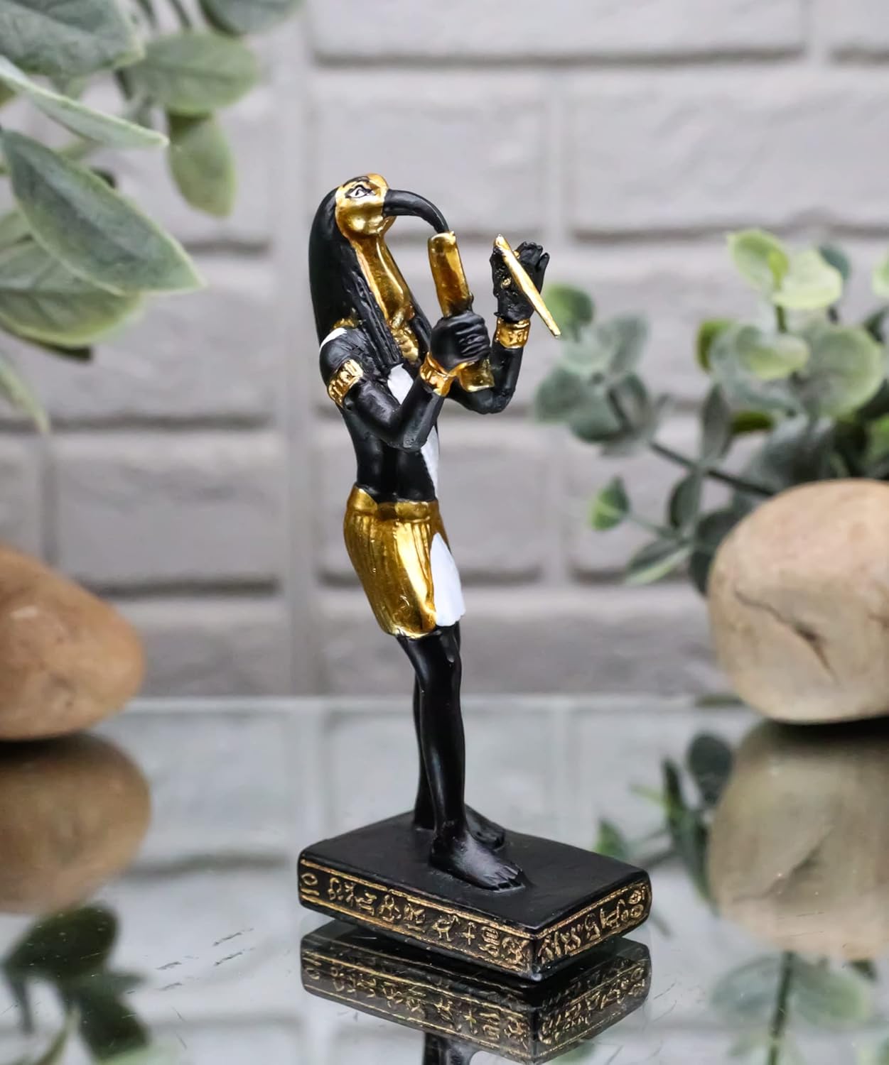 Ebros Gift Thoth God Miniature Figurine Egyptian Deity