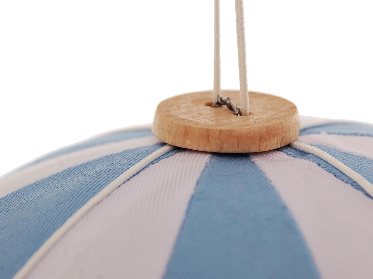 Hot Air Balloon Airplane Baby Blue Ceiling Mobile