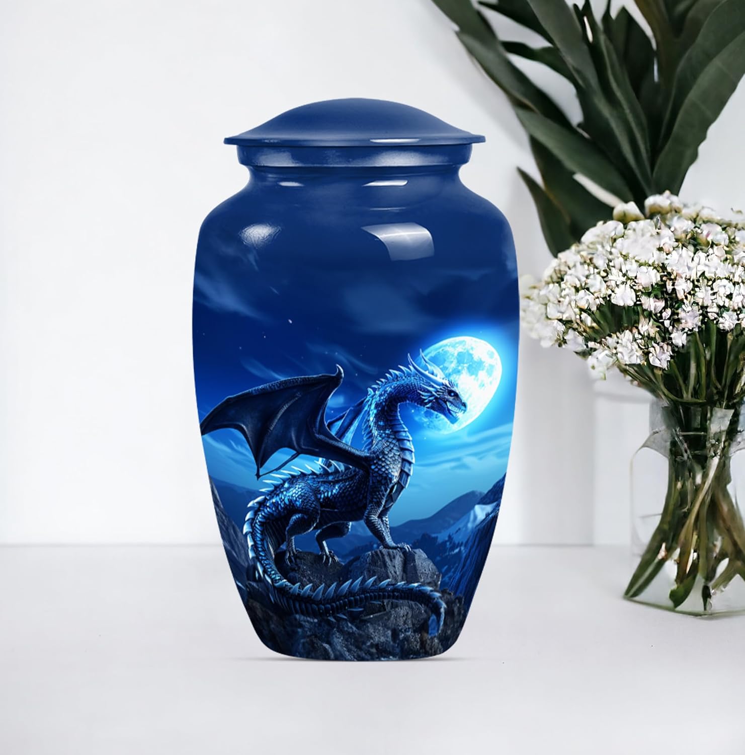 Dragon Urn for Ashes 10 Inch Size
