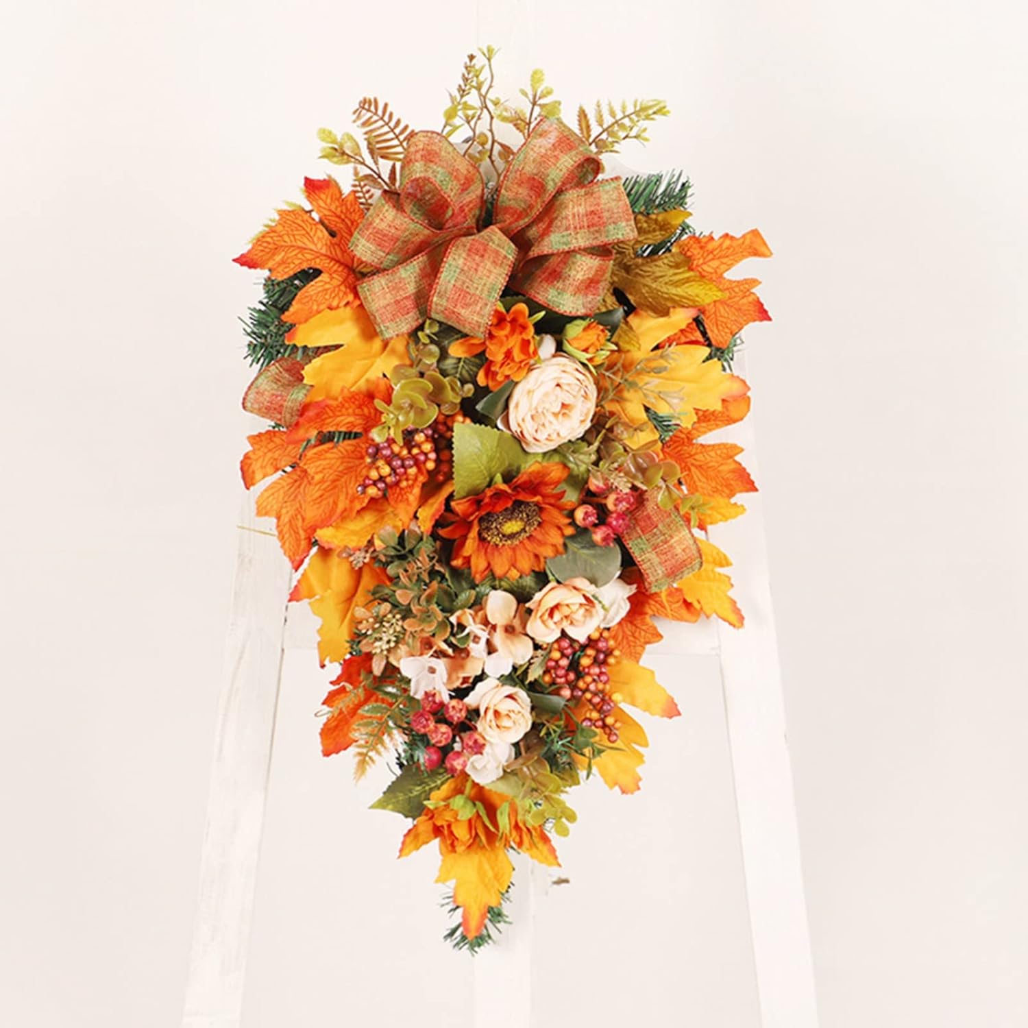 Ochine Fall Harvest Swag for Front Door