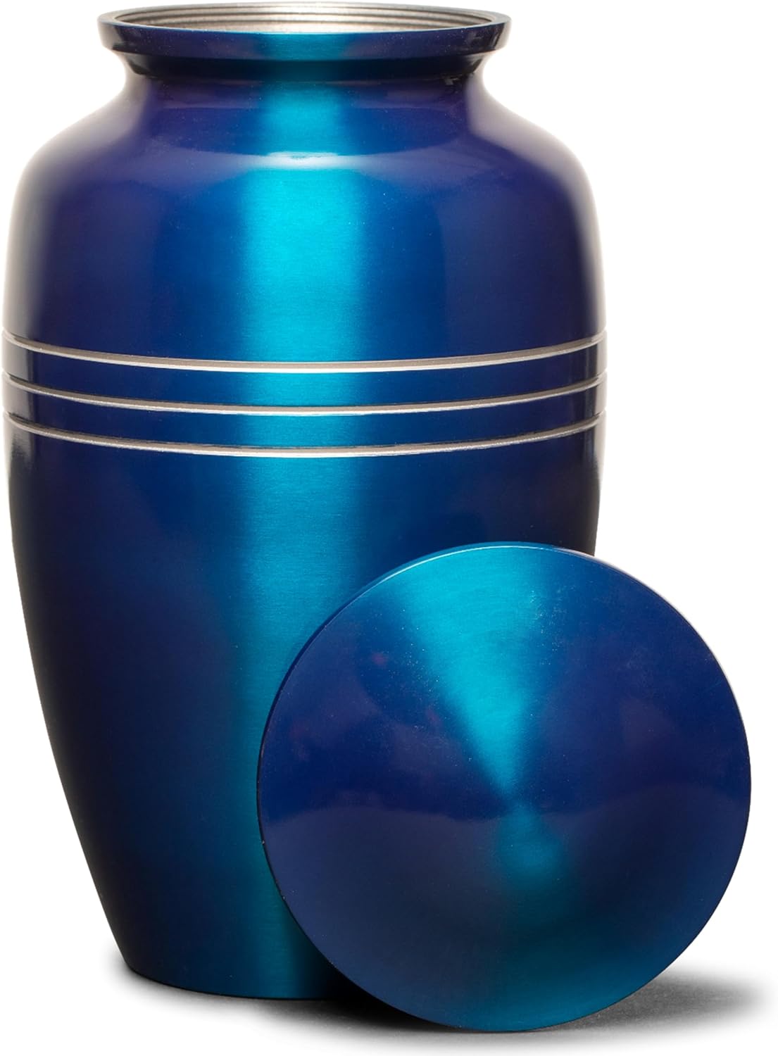 Eternal Harmony Large Urn for Ashes 7x11 Blue