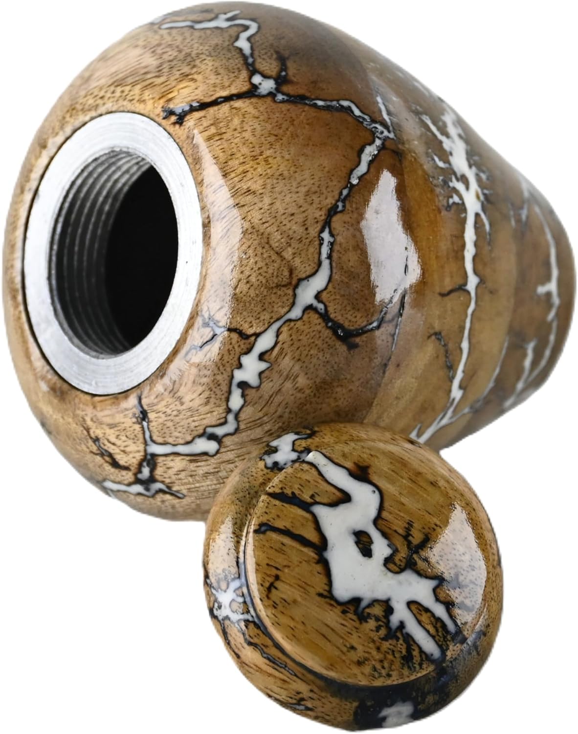 Handcrafted Wooden Urns for Ashes - Small Cremation Urns with Natural Finish
