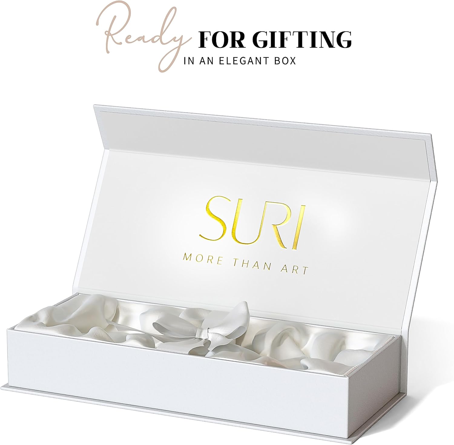 SURI Modern Mezuzah with Adhesive for Easy Install