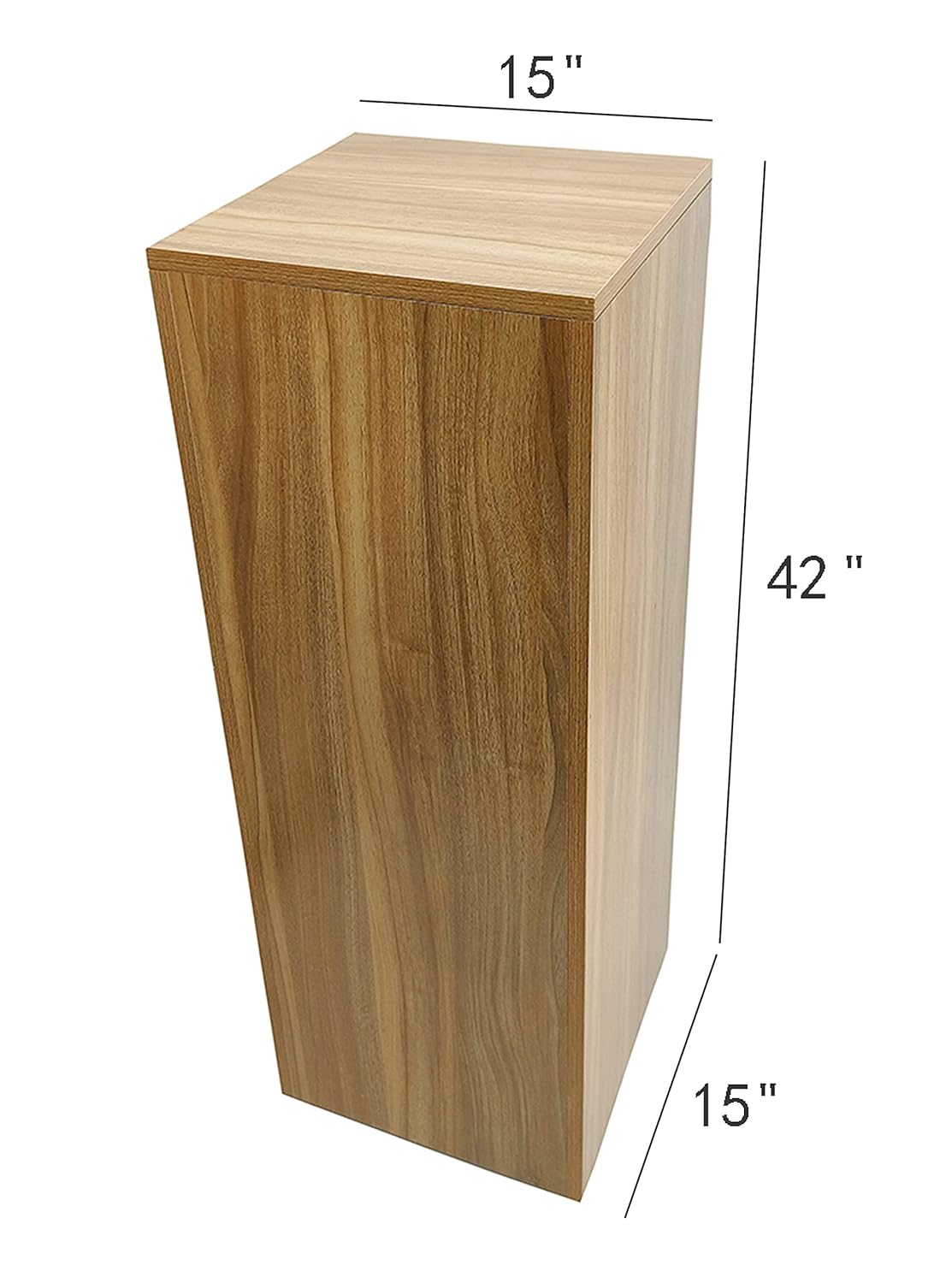 FixtureDisplays 42 Inch Cube Pedestal Display Riser Stand
