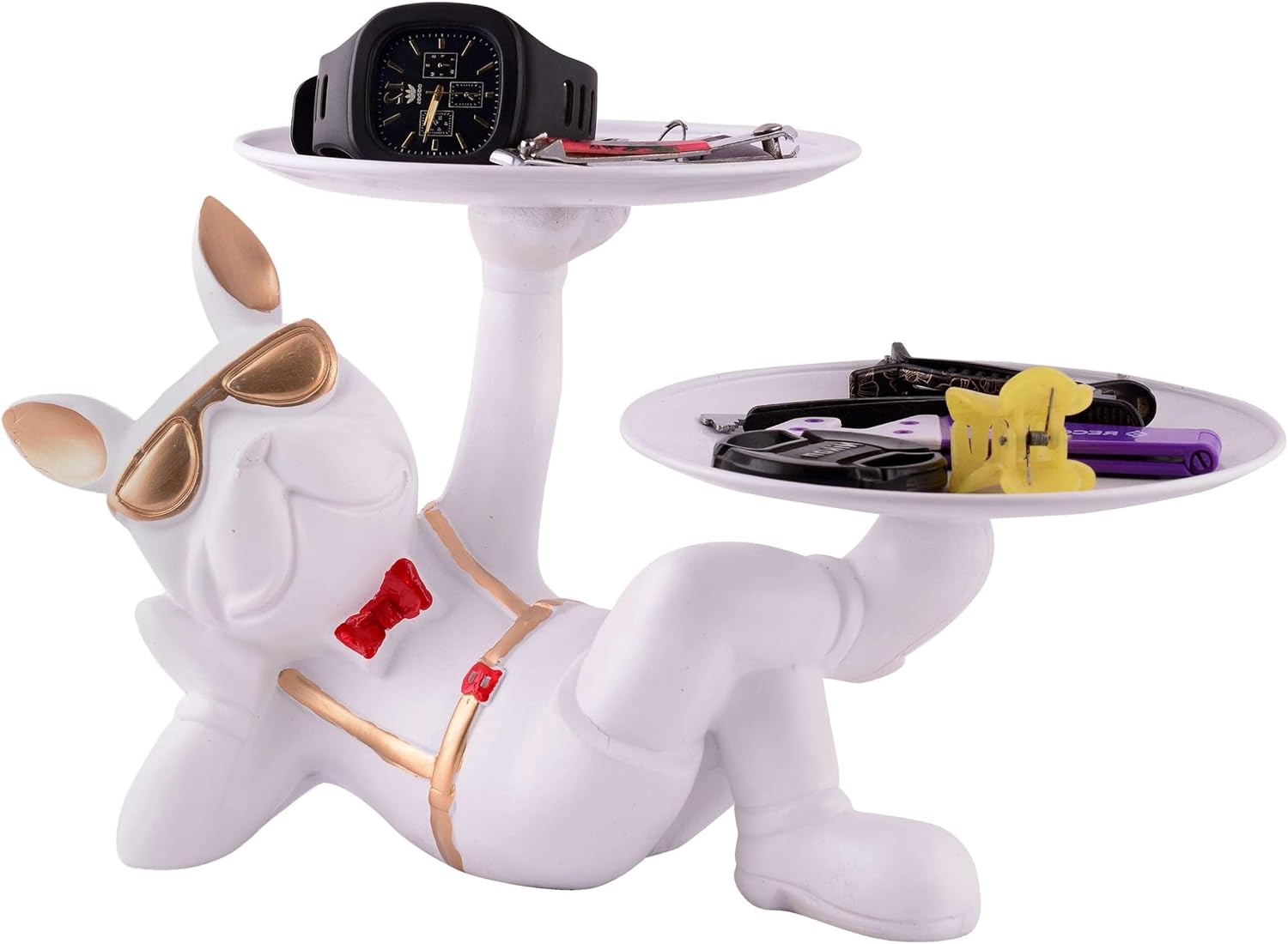 Cute Resin Dog Statue Decor for Home Office