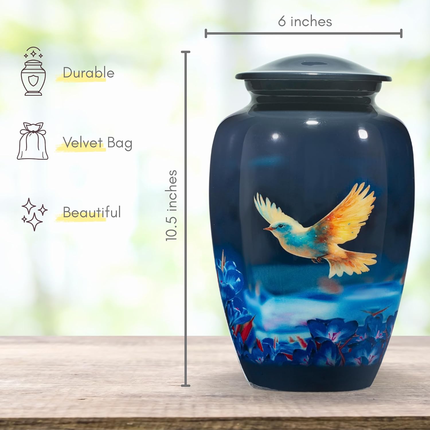 Forevermore Keepsakes Cremation Urn 200lbs Capacity