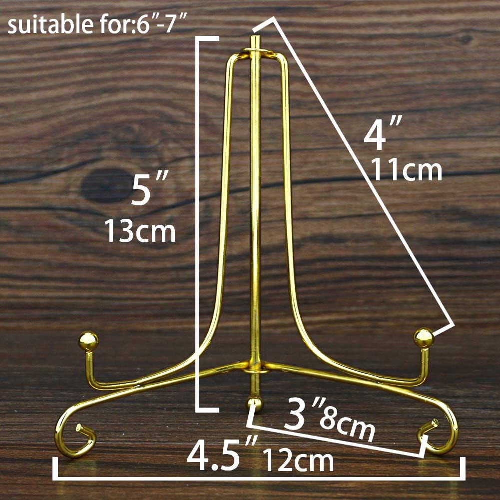 Artliving 2 Pack 5 Inch Iron Display Stand