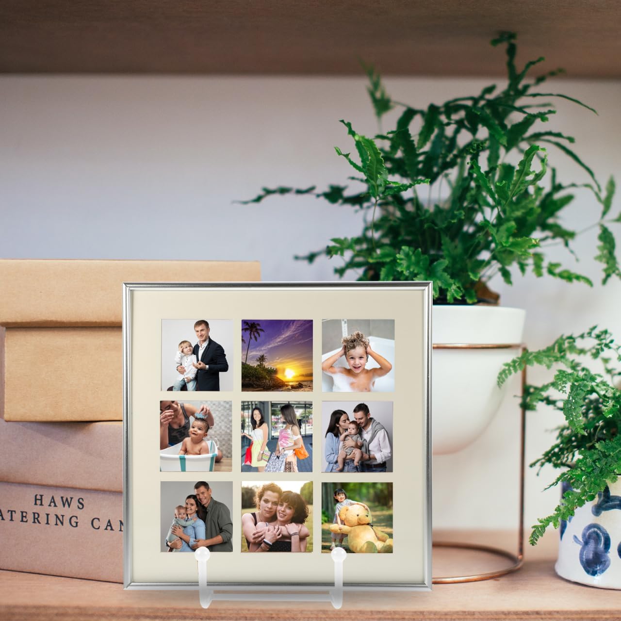 PRETYZOOM Plate Holder Easel Display Stand for Tabletop Display