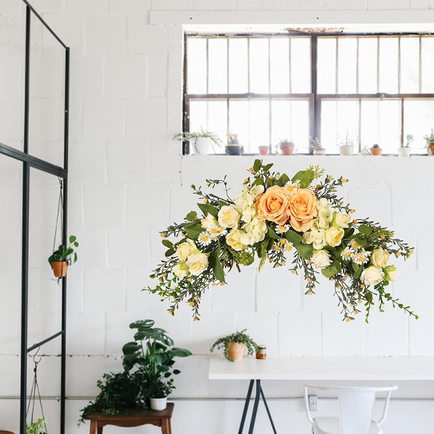 Floral Swag Decor for Doors and Walls