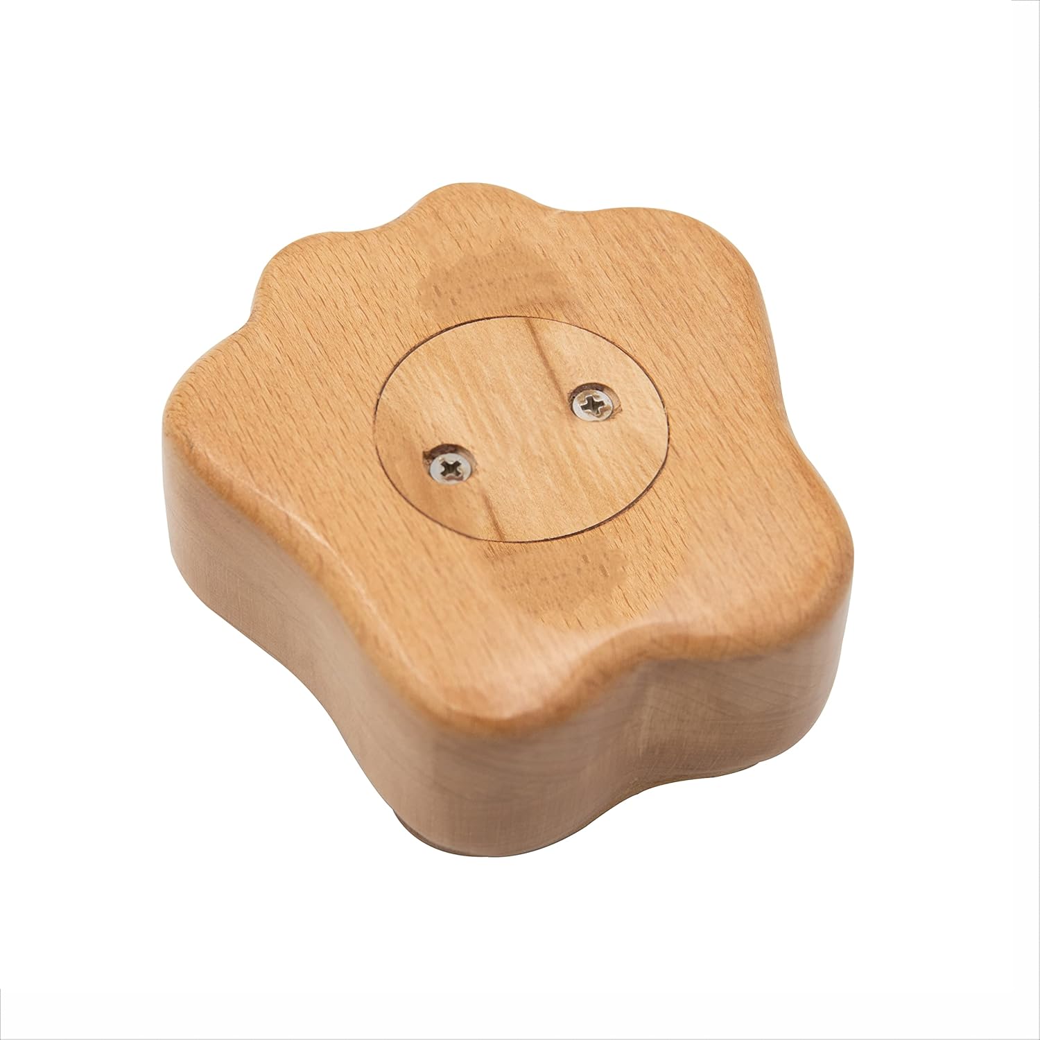 Pet Cremation Urn Paw Shape Wooden Keepsake Small