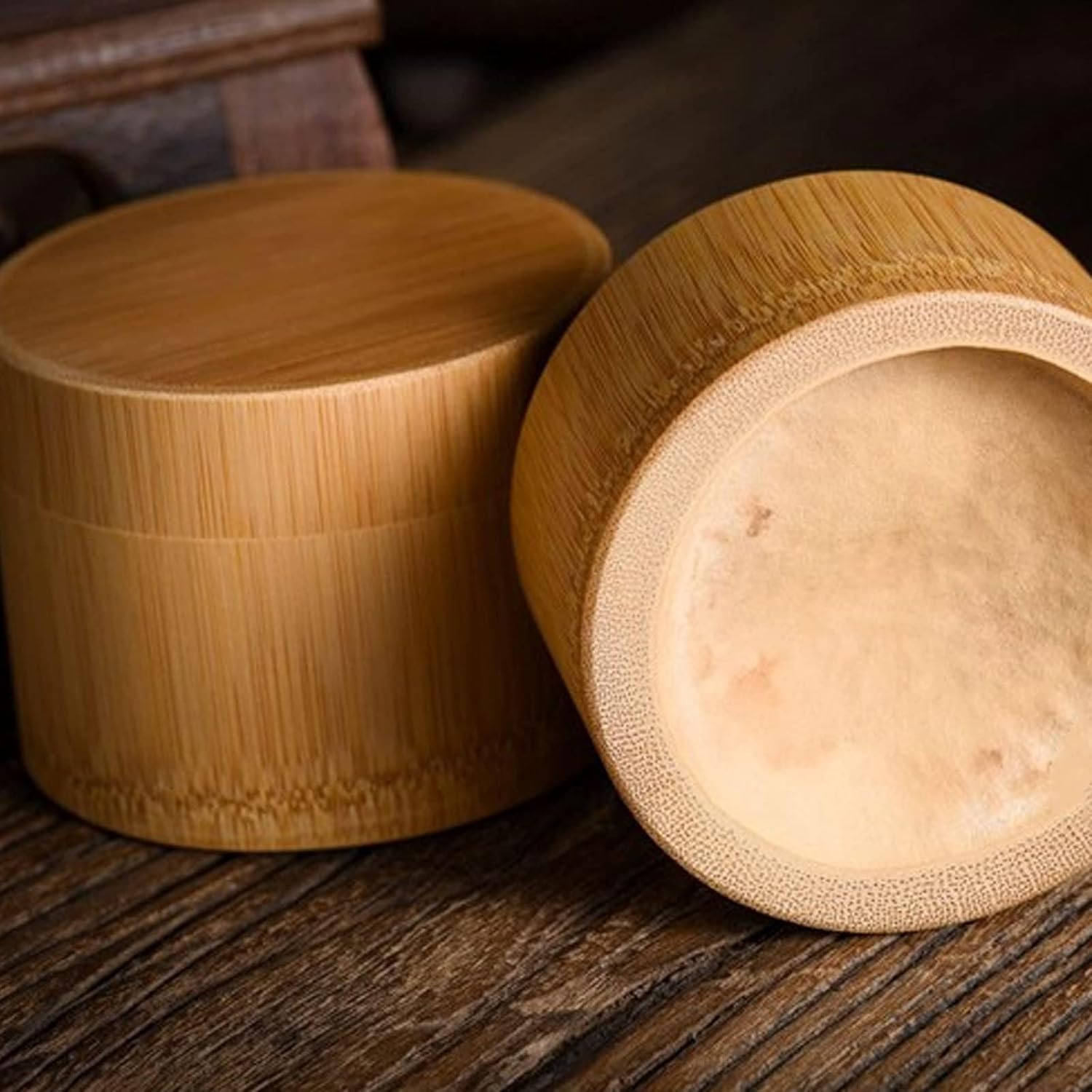 Small Bamboo Cremation Urn for Ashes Keepsake Tube