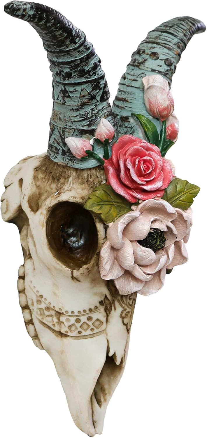 Alikiki Animal Ram Skull Wall Decor