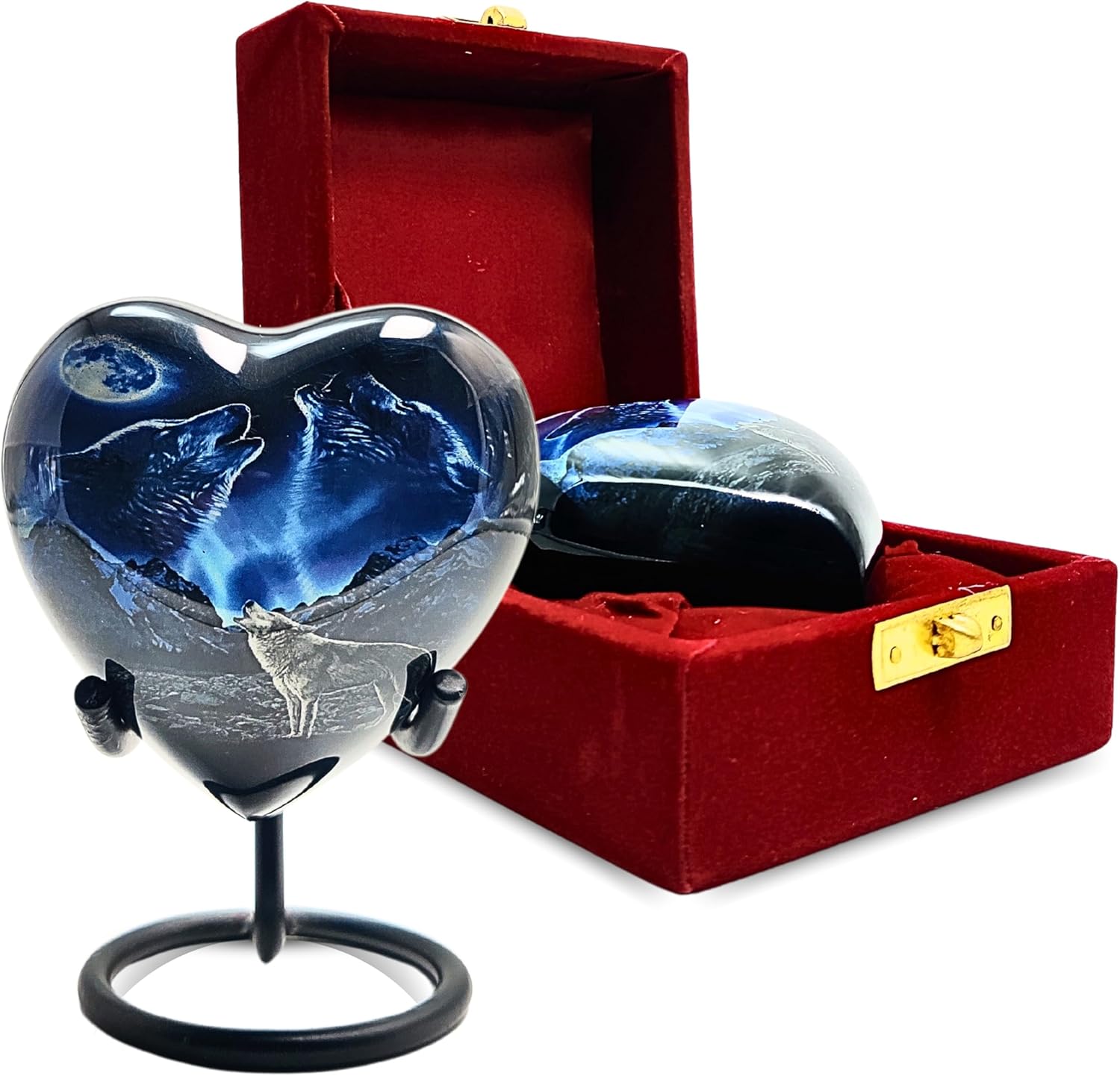 HIGHSTREET Nautical Small Heart Urn for Ashes