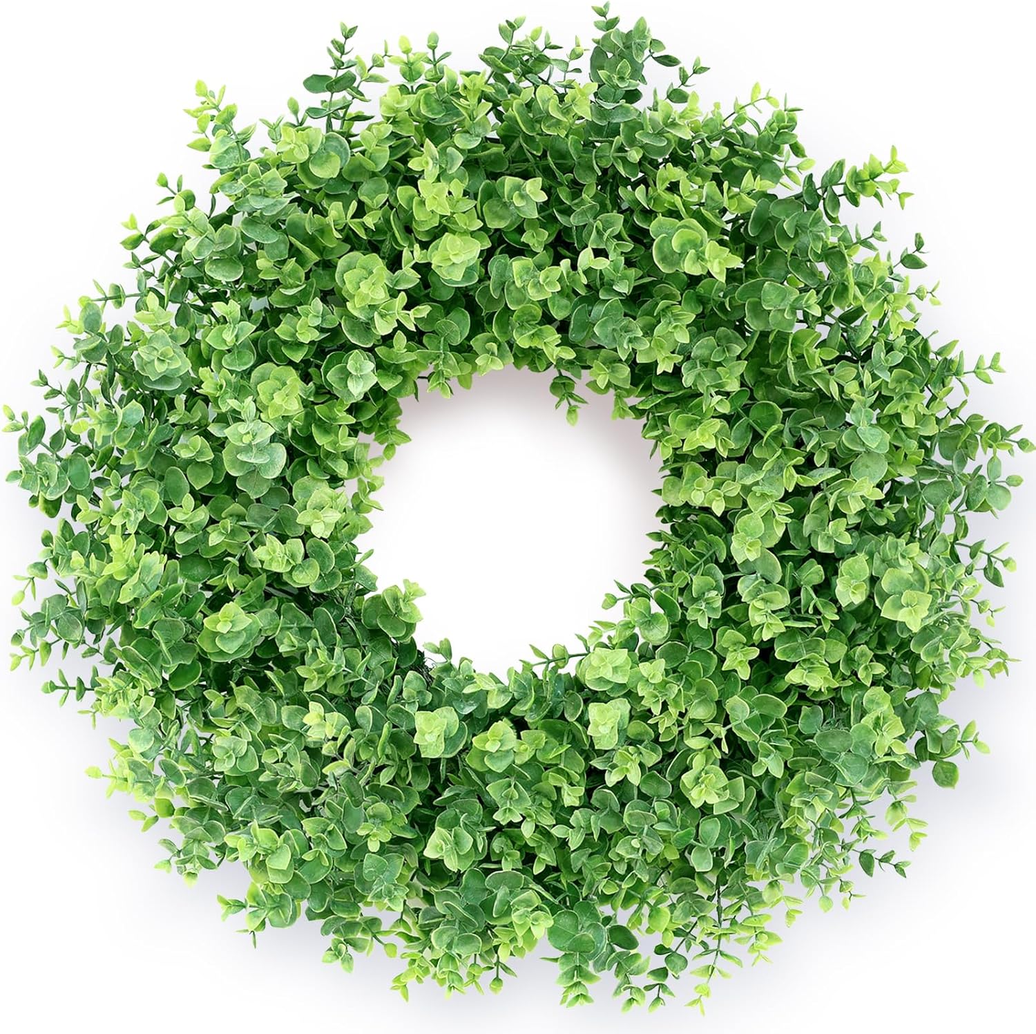 26 Artificial Boxwood Wreath for Front Door Decor