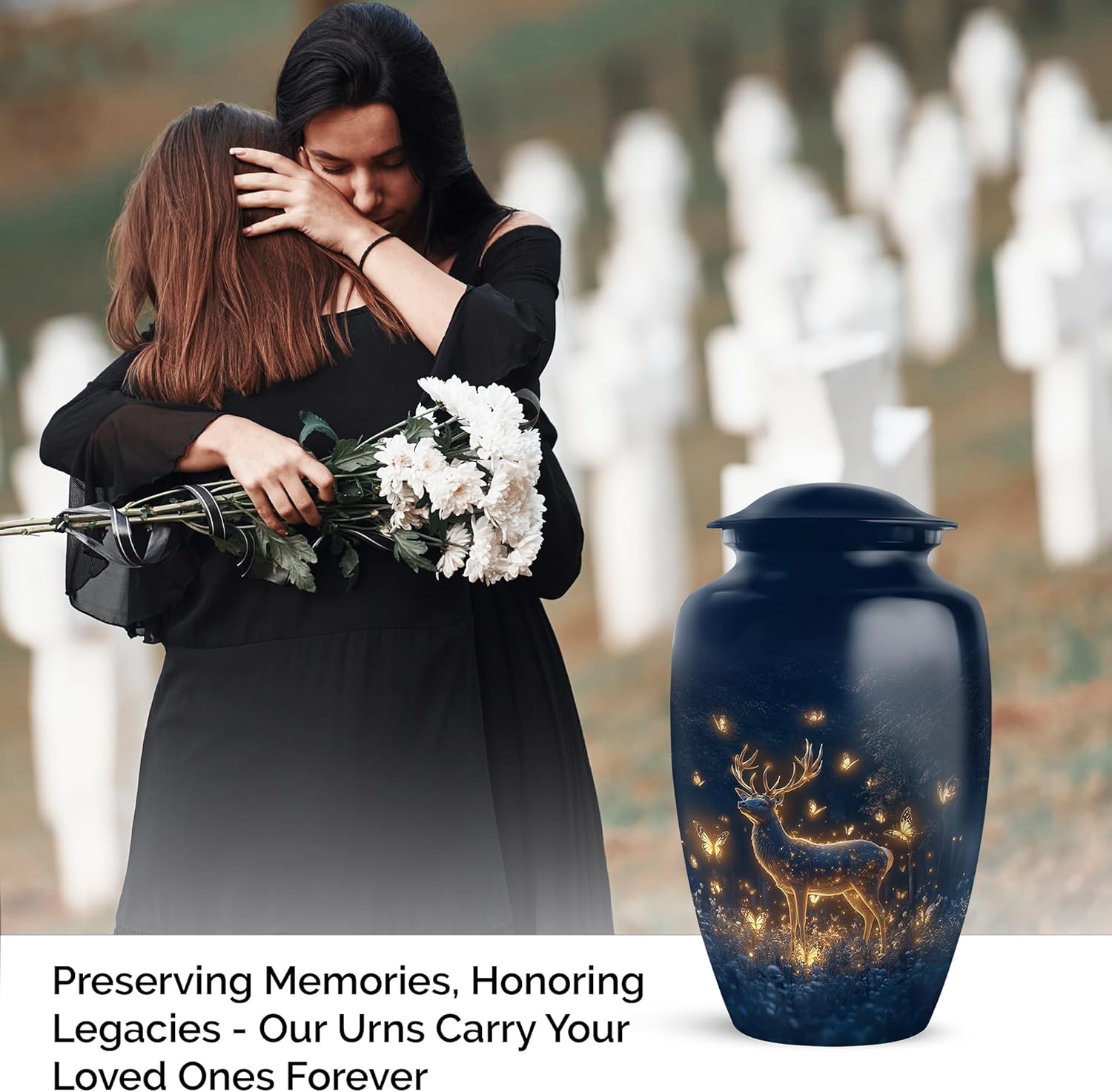 10 Inch Cardinal Urns for Human Ashes