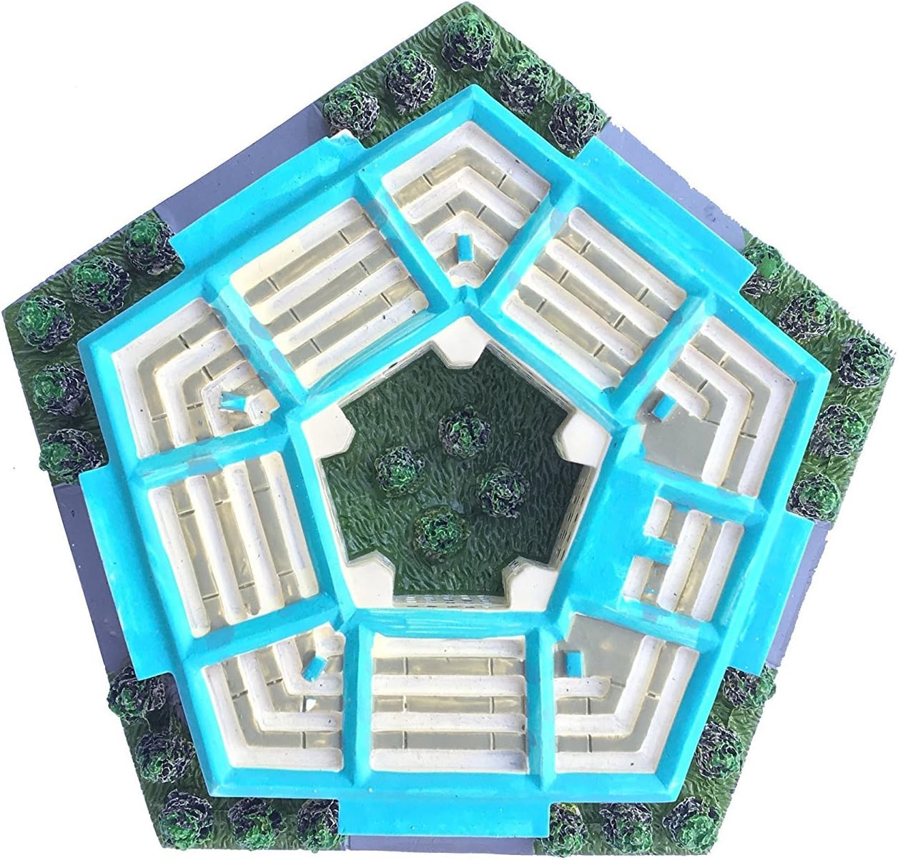 Washington DC Pentagon Mini Statue 4 Inch