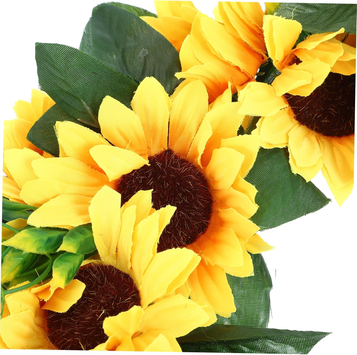 Sunflower Swag Door Knocker Artificial Flower Wall Hanging Decor