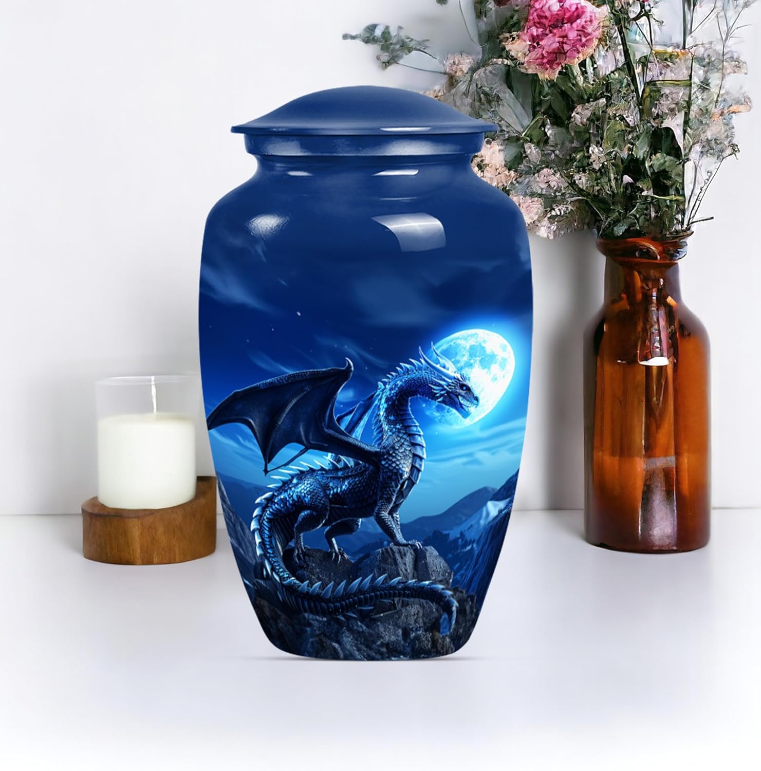 Dragon Urn for Ashes 10 Inch Size