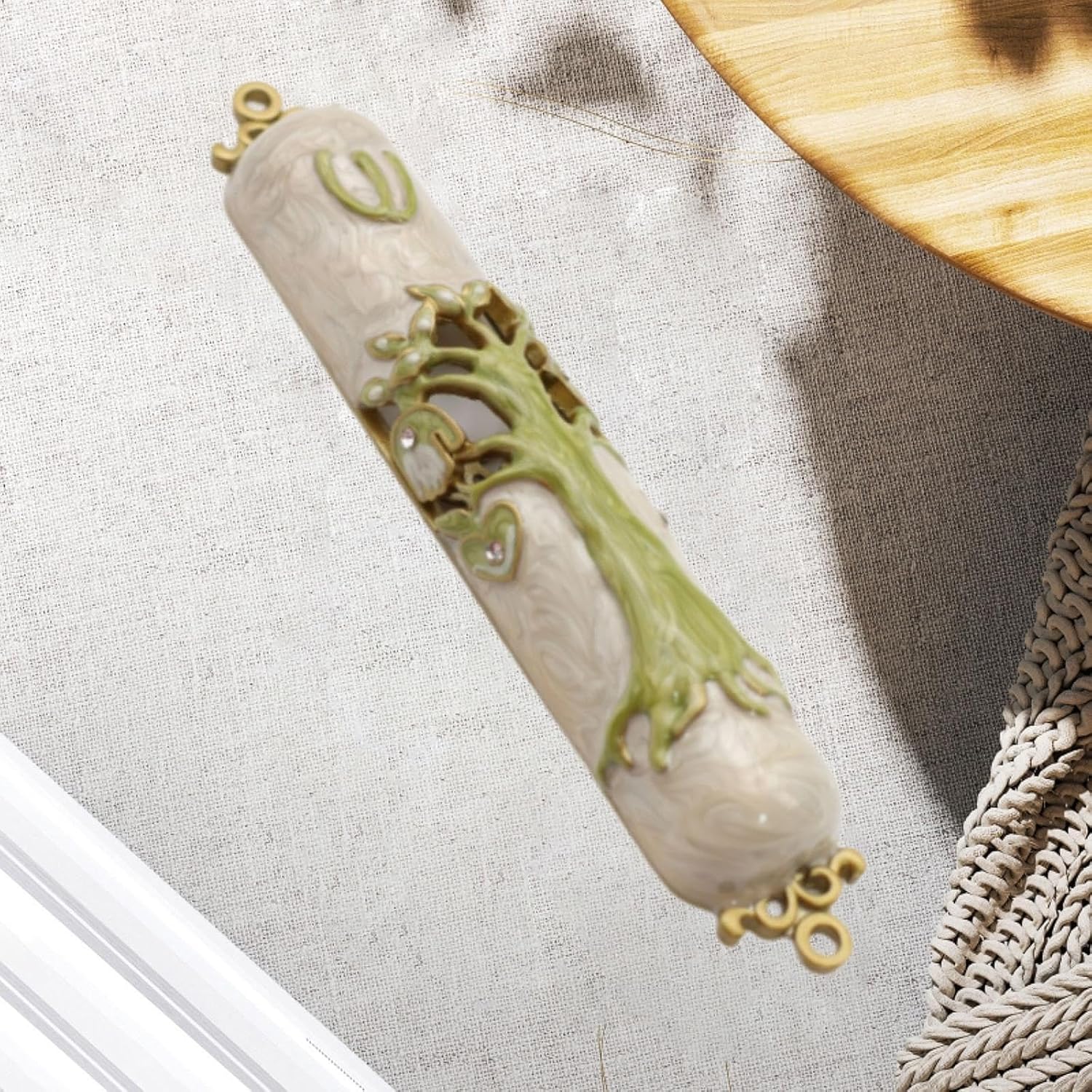 Jewish Mezuzah Case Home Wall Decor Wedding Gift