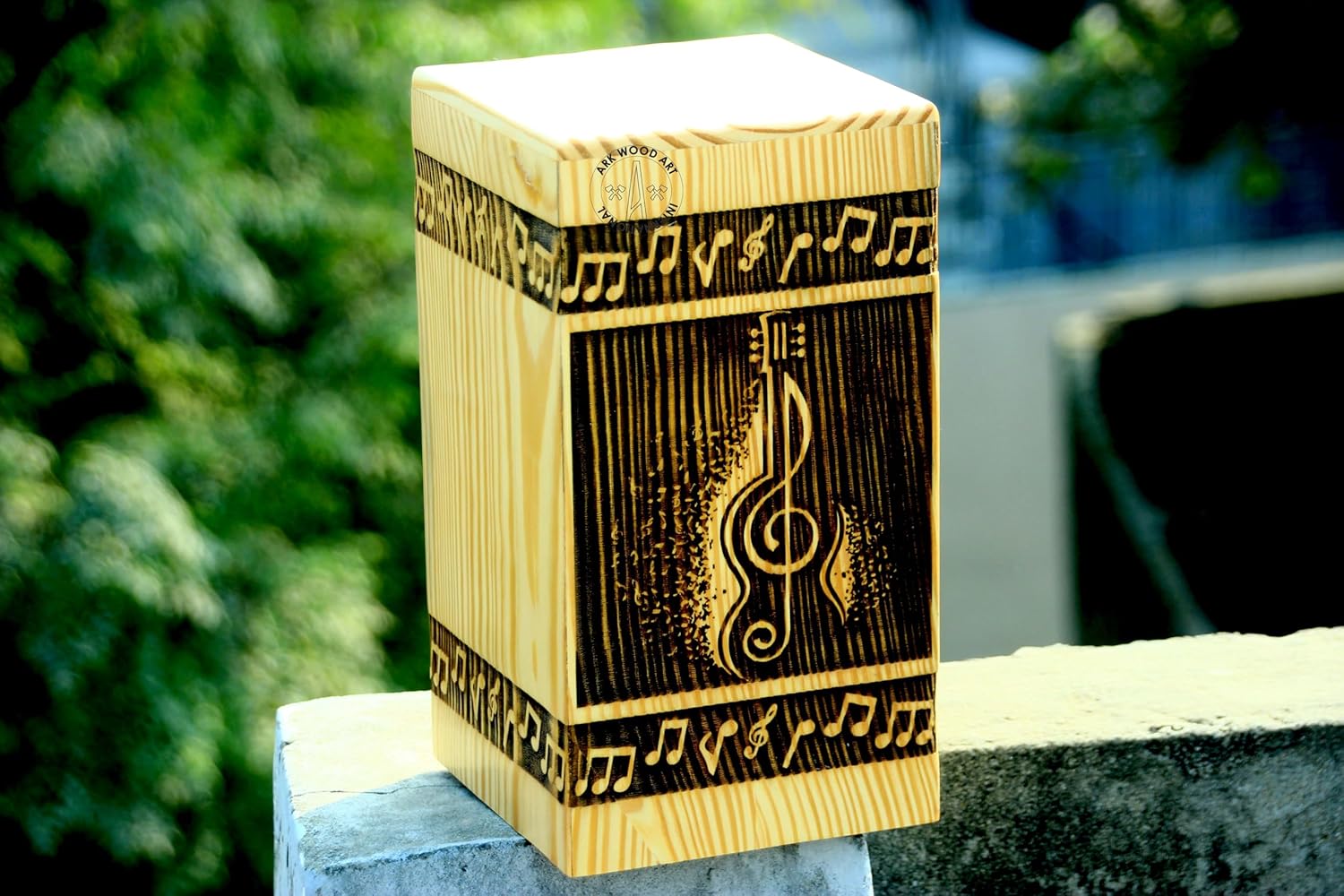 Guitar Royal Memory Large Cremation Urn for Ashes