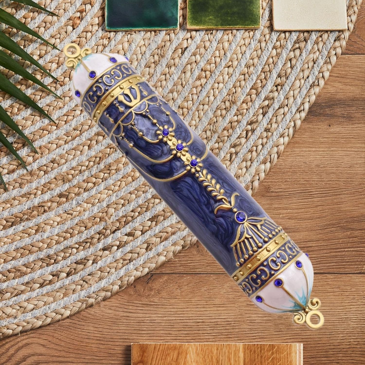Luwecf Door Mezuzah Case for Home Blessing and Protection